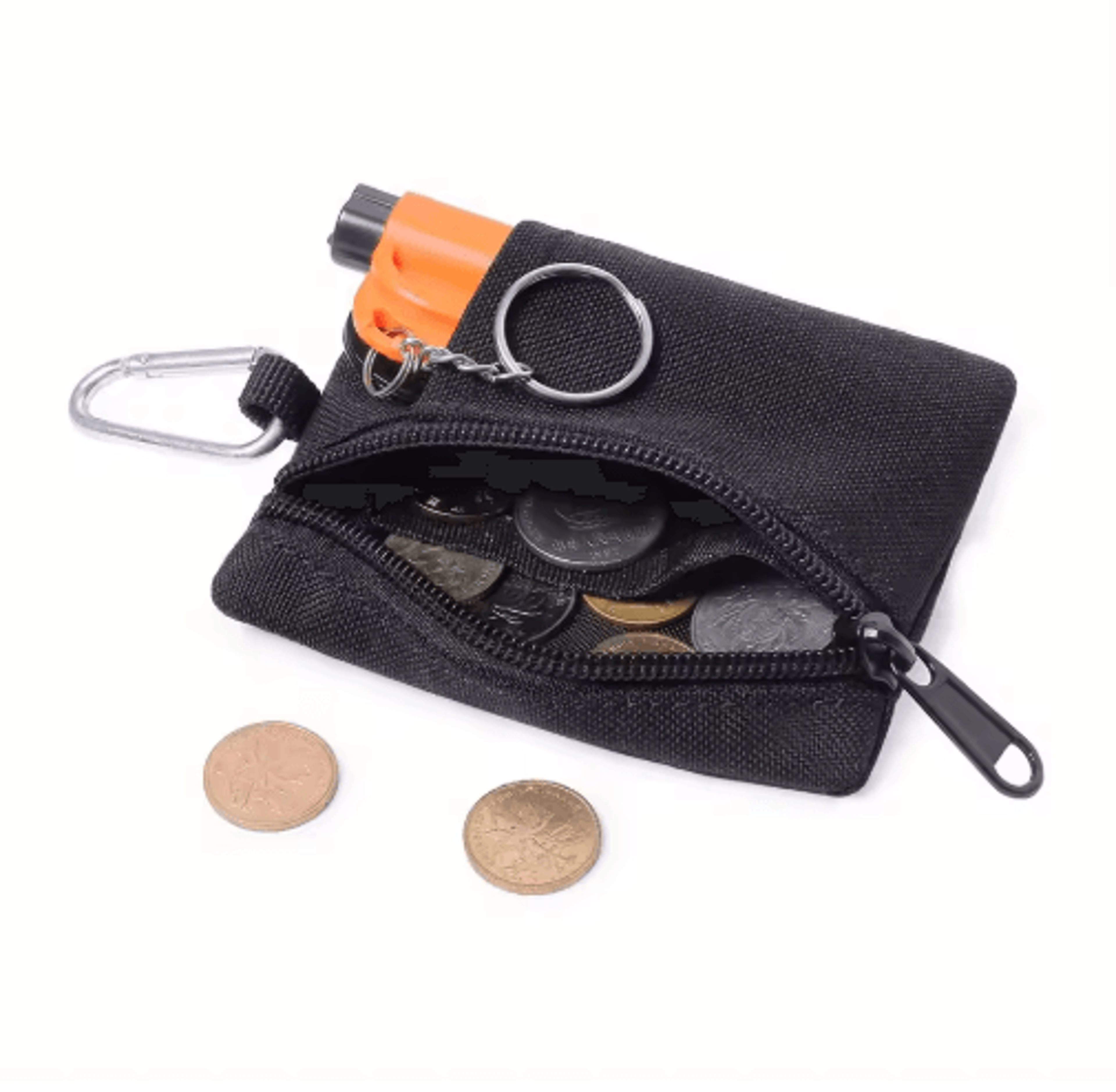 edc wallet, molle pouch, mini tactical wallet, zipper utility pouch, key card holder