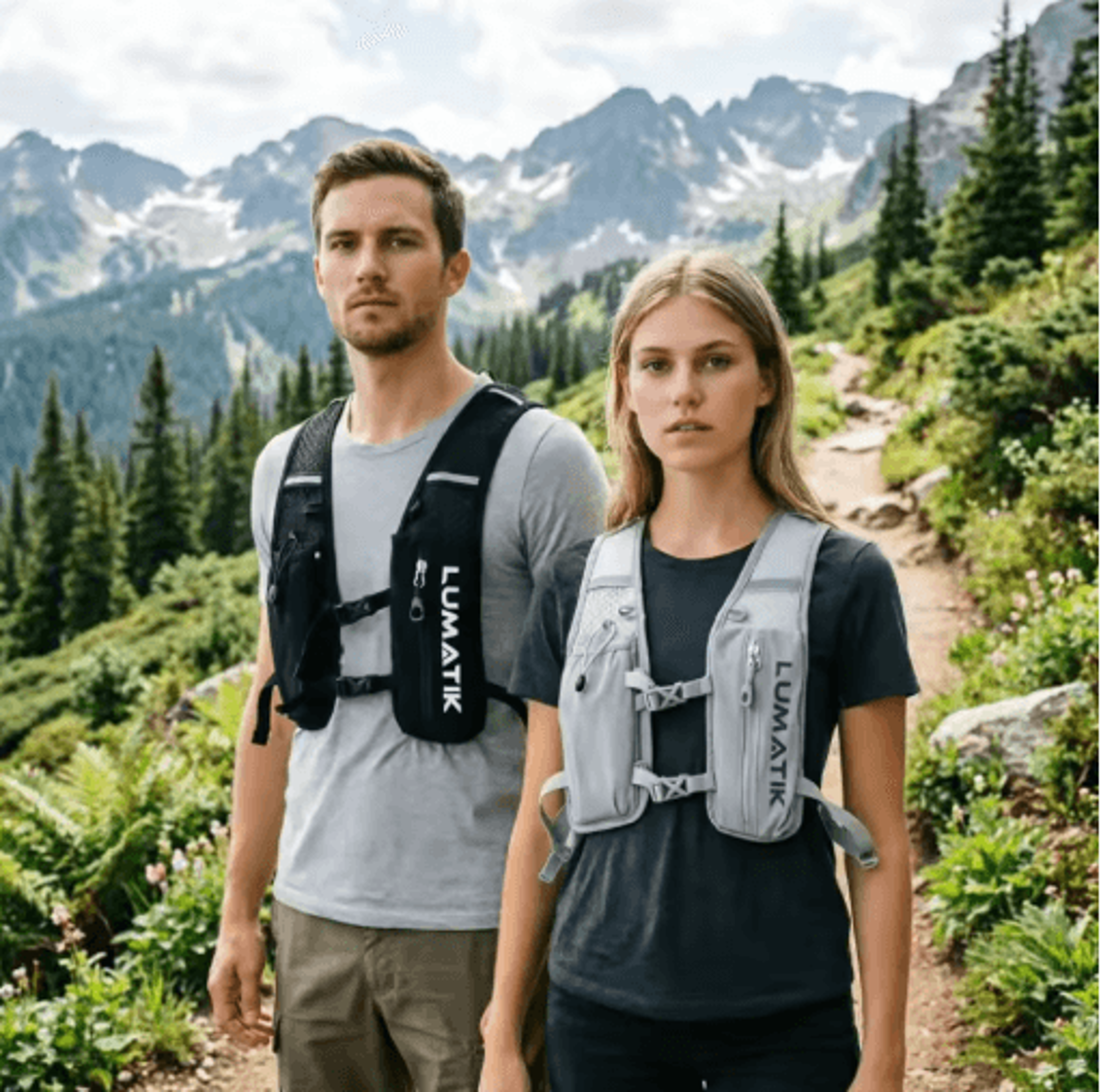 hydration backpack, running hydration pack, cycling water backpack, trail running backpack, lightweight hiking pack