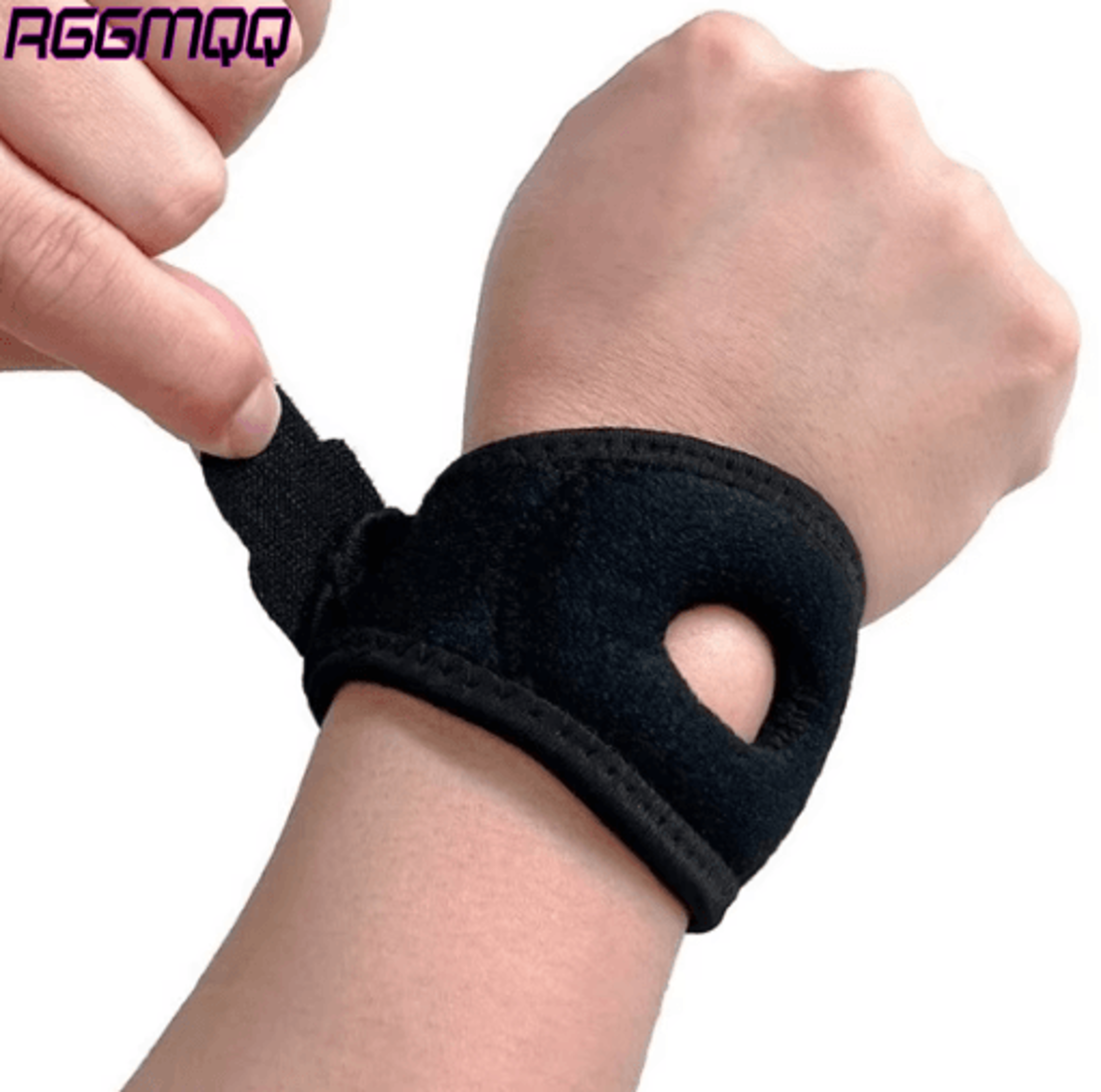 tfcc wrist brace with ring pad – adjustable ulnar wrist support for sports & everyday use