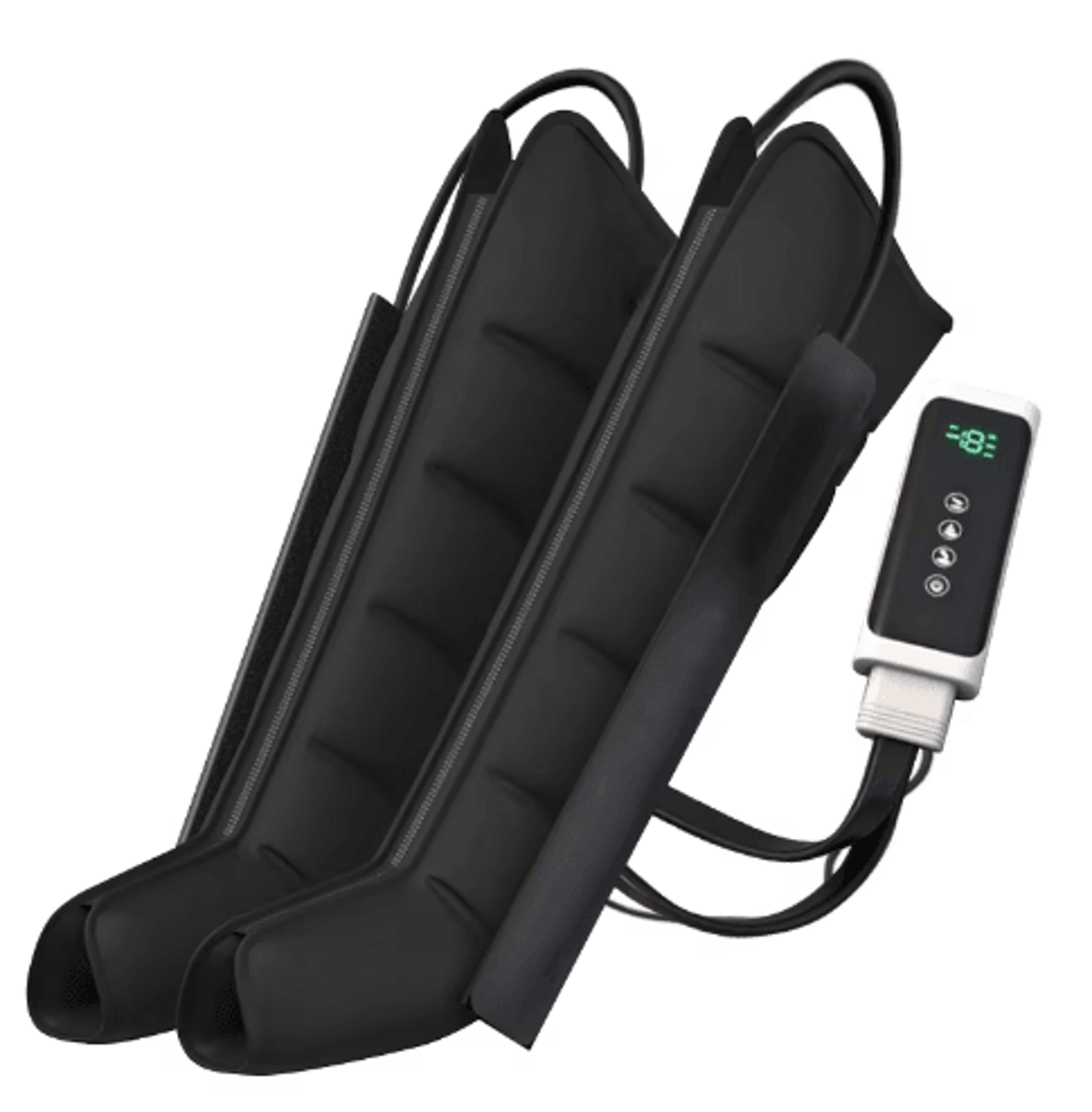 professional full body massage system – dynamic compression massager with 2 accessories (eu plug)