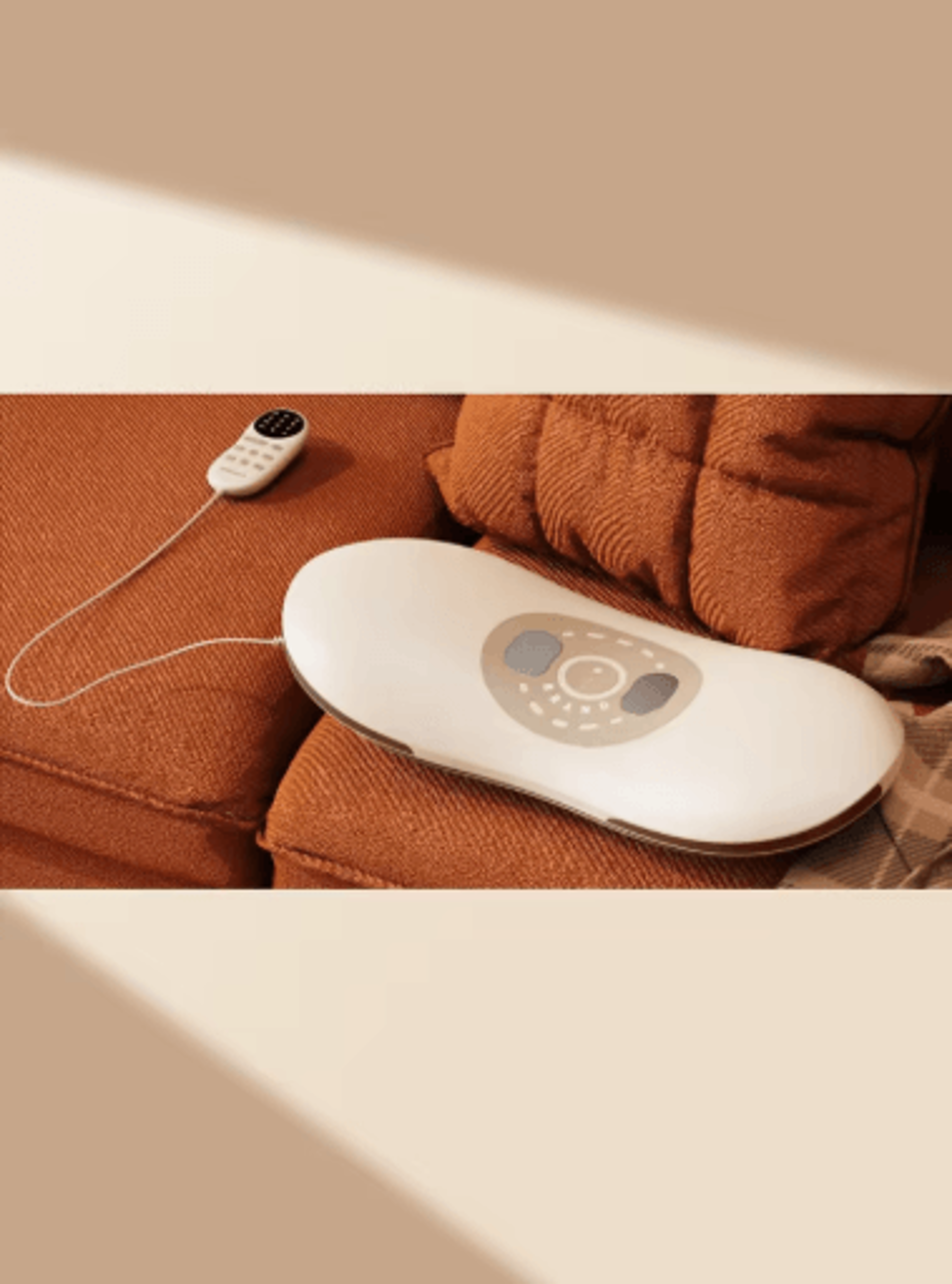 electric lumbar traction device with heat & adjustable inflatable back stretcher