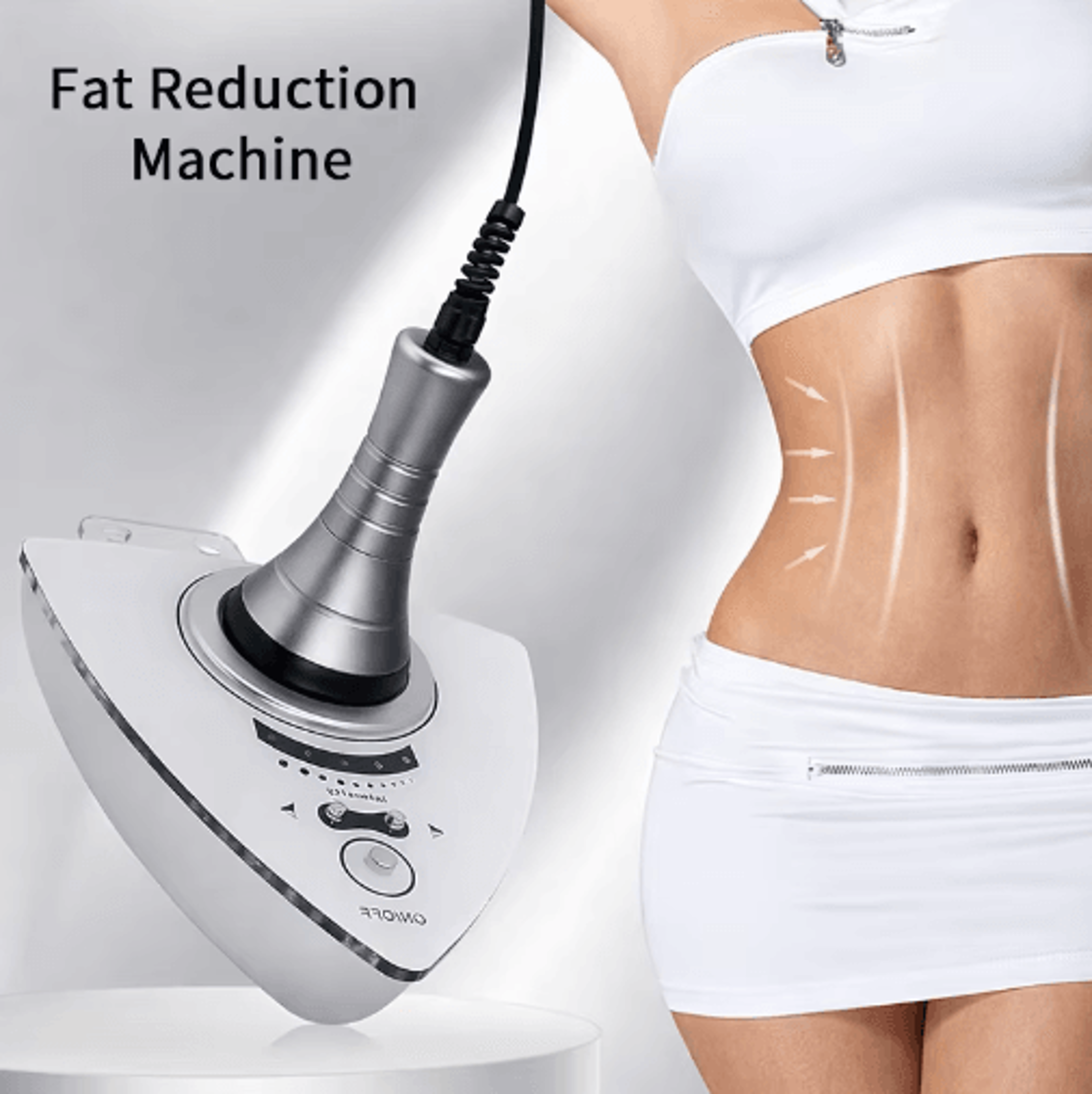 40khz ultrasonic cavitation body massager for skin firming & body contouring