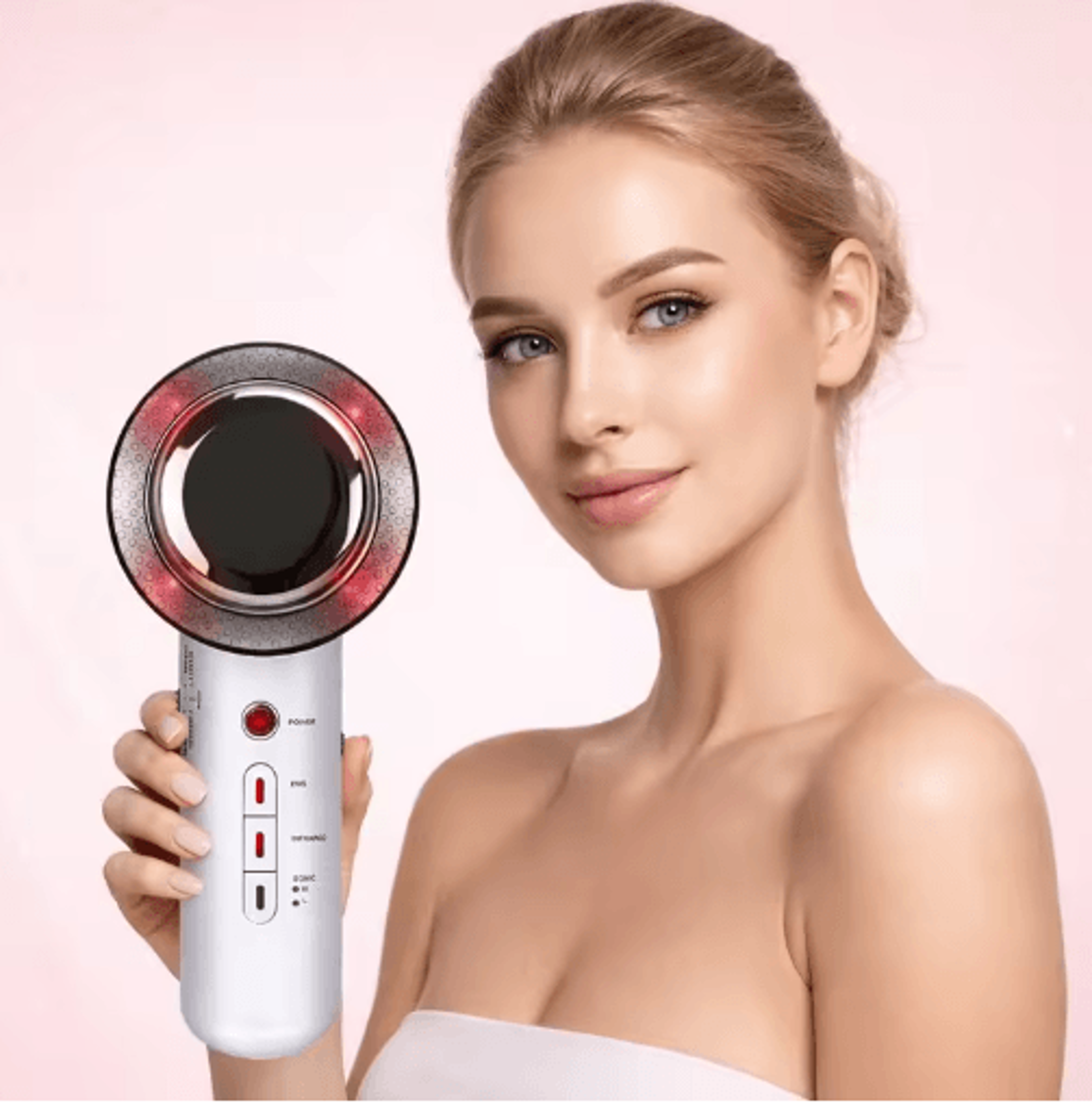 beemyi ems microcurrent facial & body massager with high-frequency vibration and far-infrared therapy