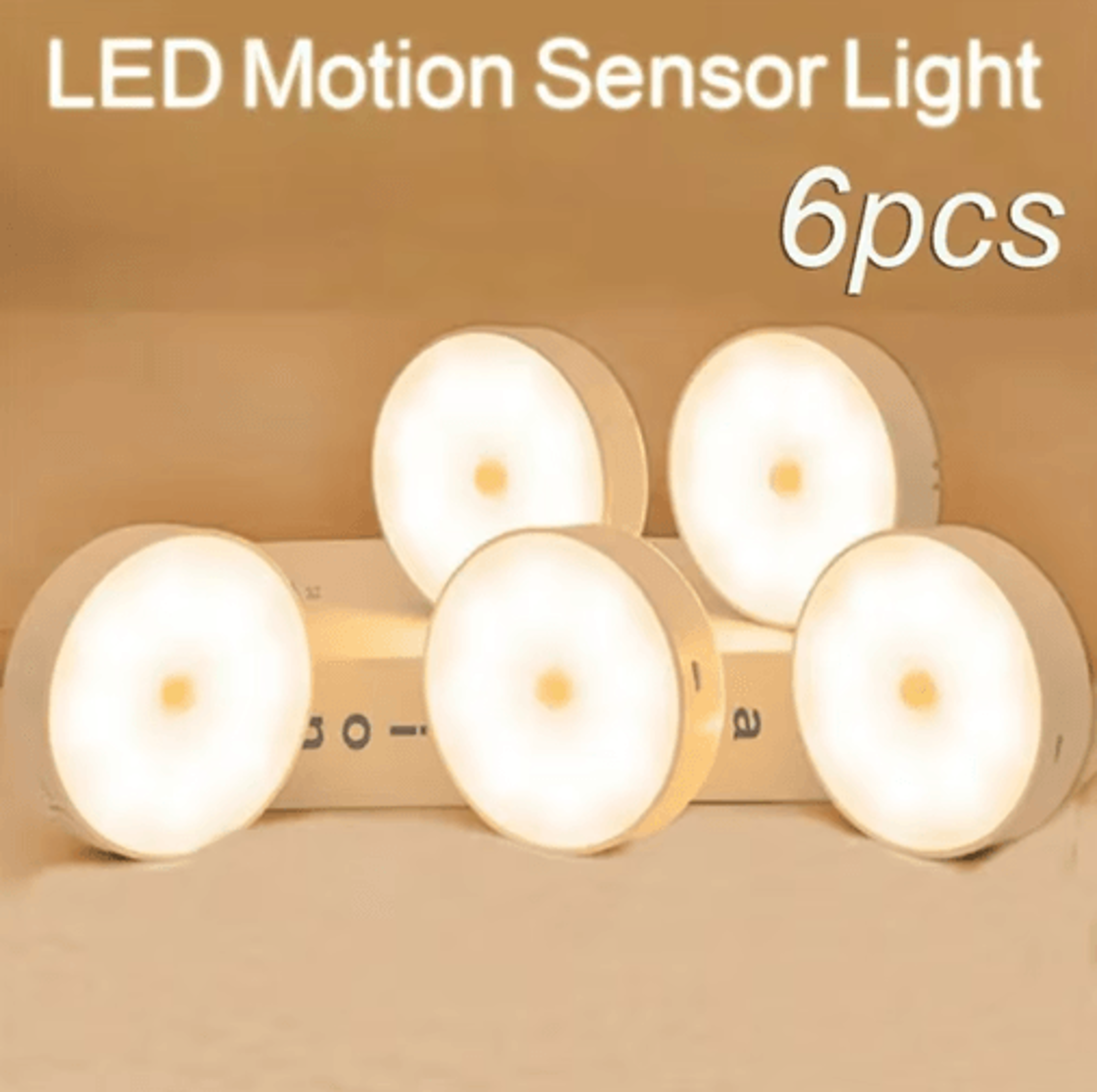 pir motion sensor led night light – usb rechargeable wireless closet & under-cabinet lamp