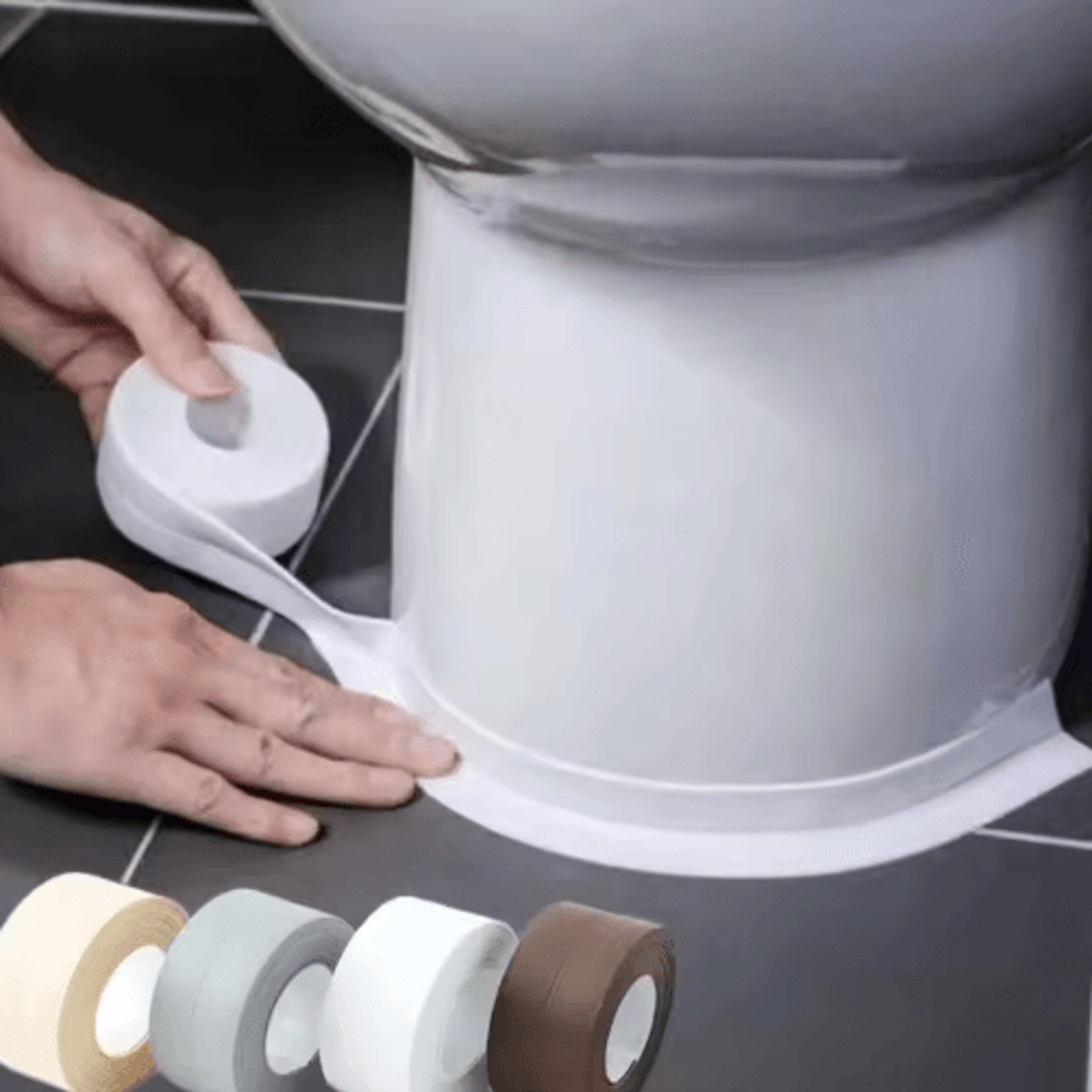 waterproof self-adhesive caulk tape – bathroom & kitchen sink, shower and bathtub sealing strip