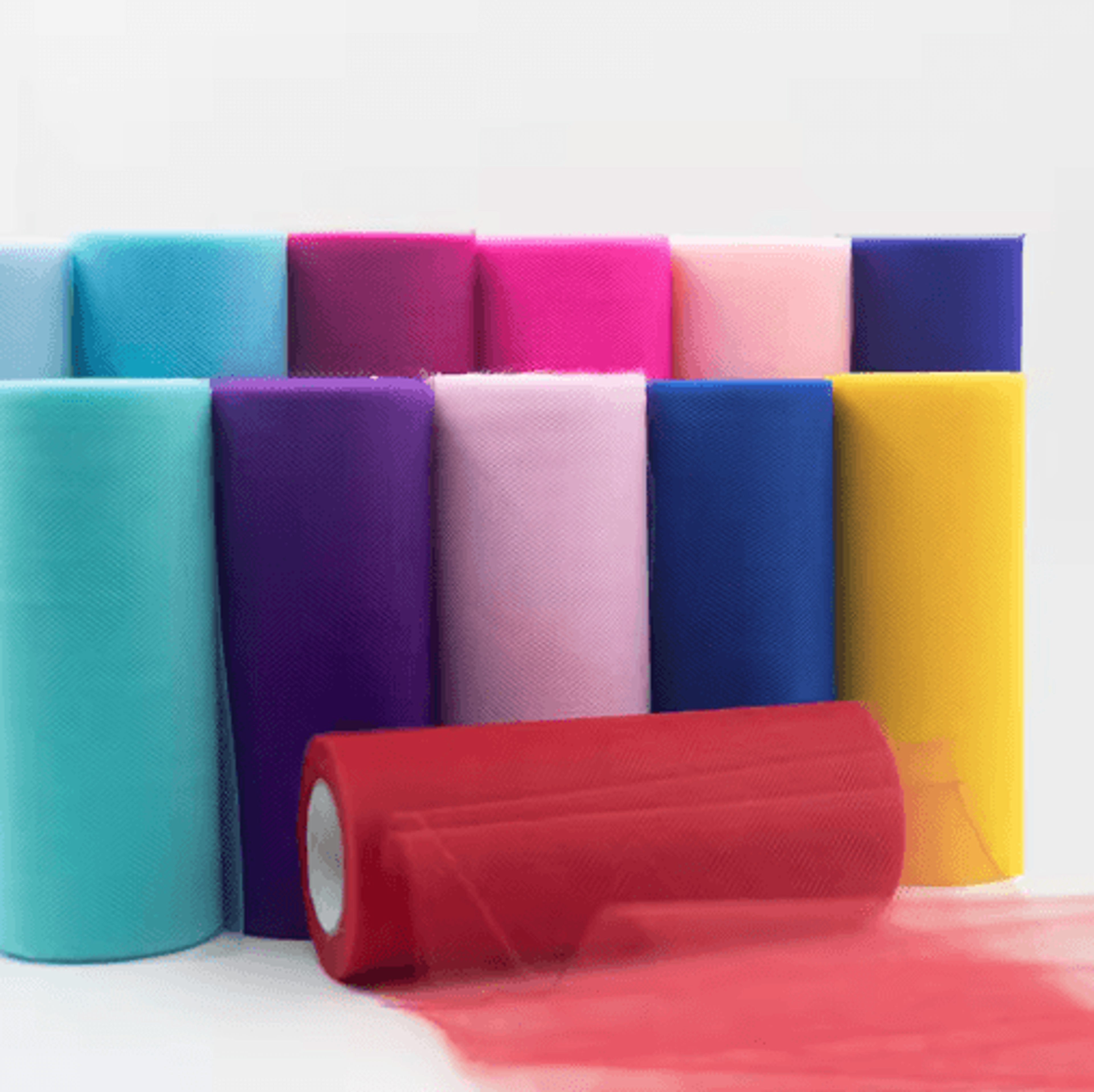25-yard tulle fabric roll – 15cm organza spool for tutu skirts, baby showers & party decorations