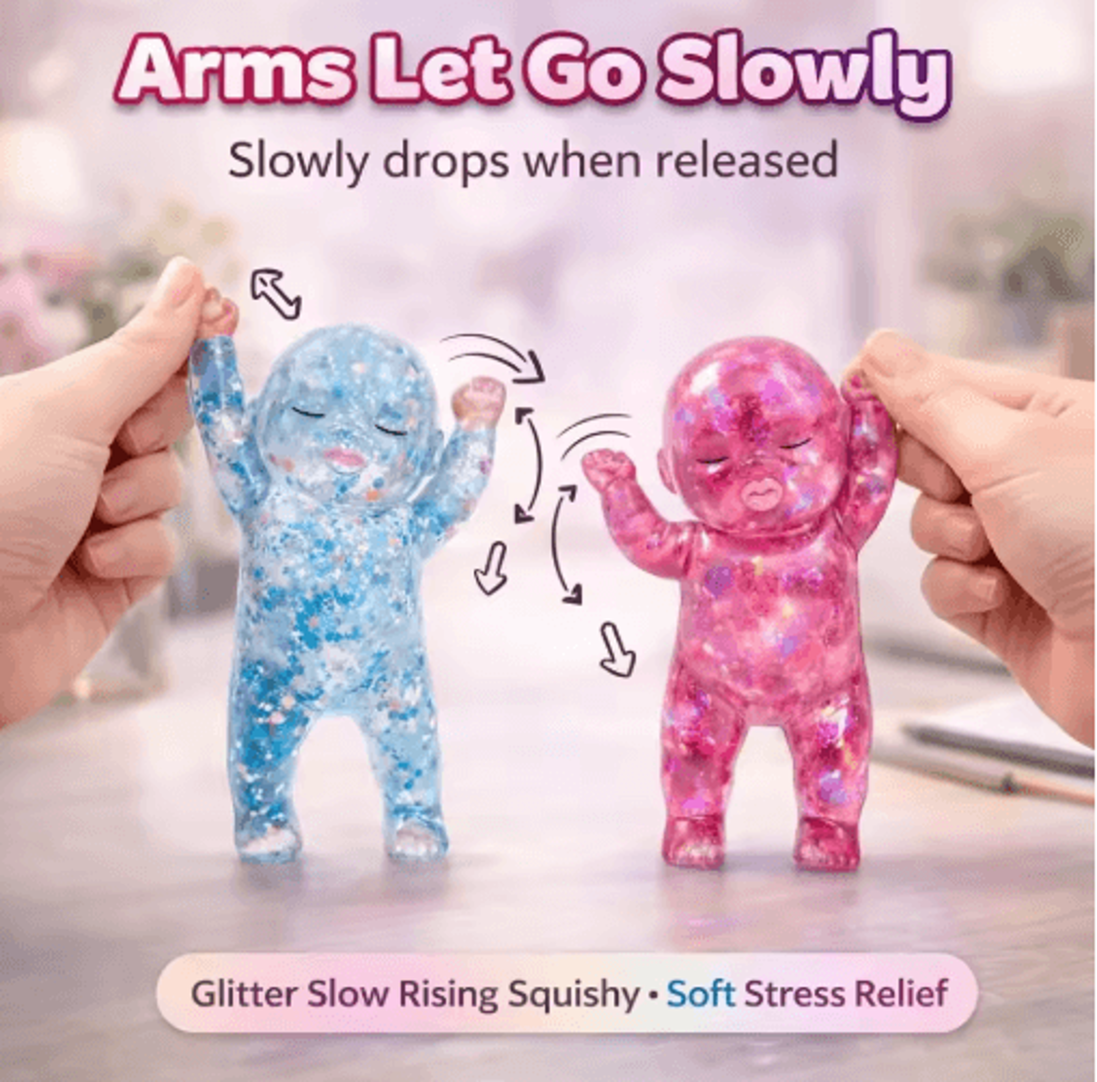 vivid sugar baby squishy toy – slow rebound stress relief squeeze doll