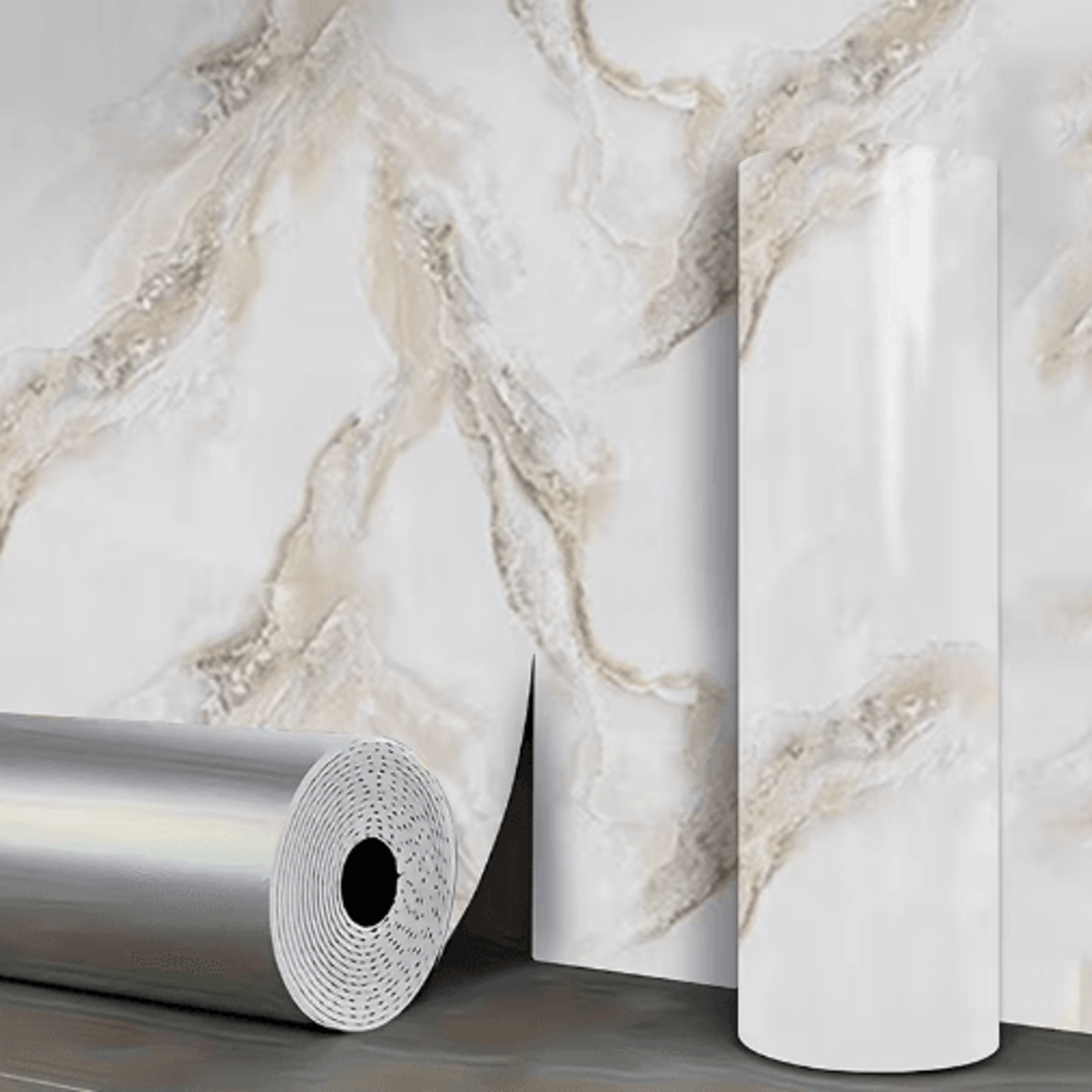 40cm waterproof self-adhesive wallpaper – moisture-resistant decorative wall covering