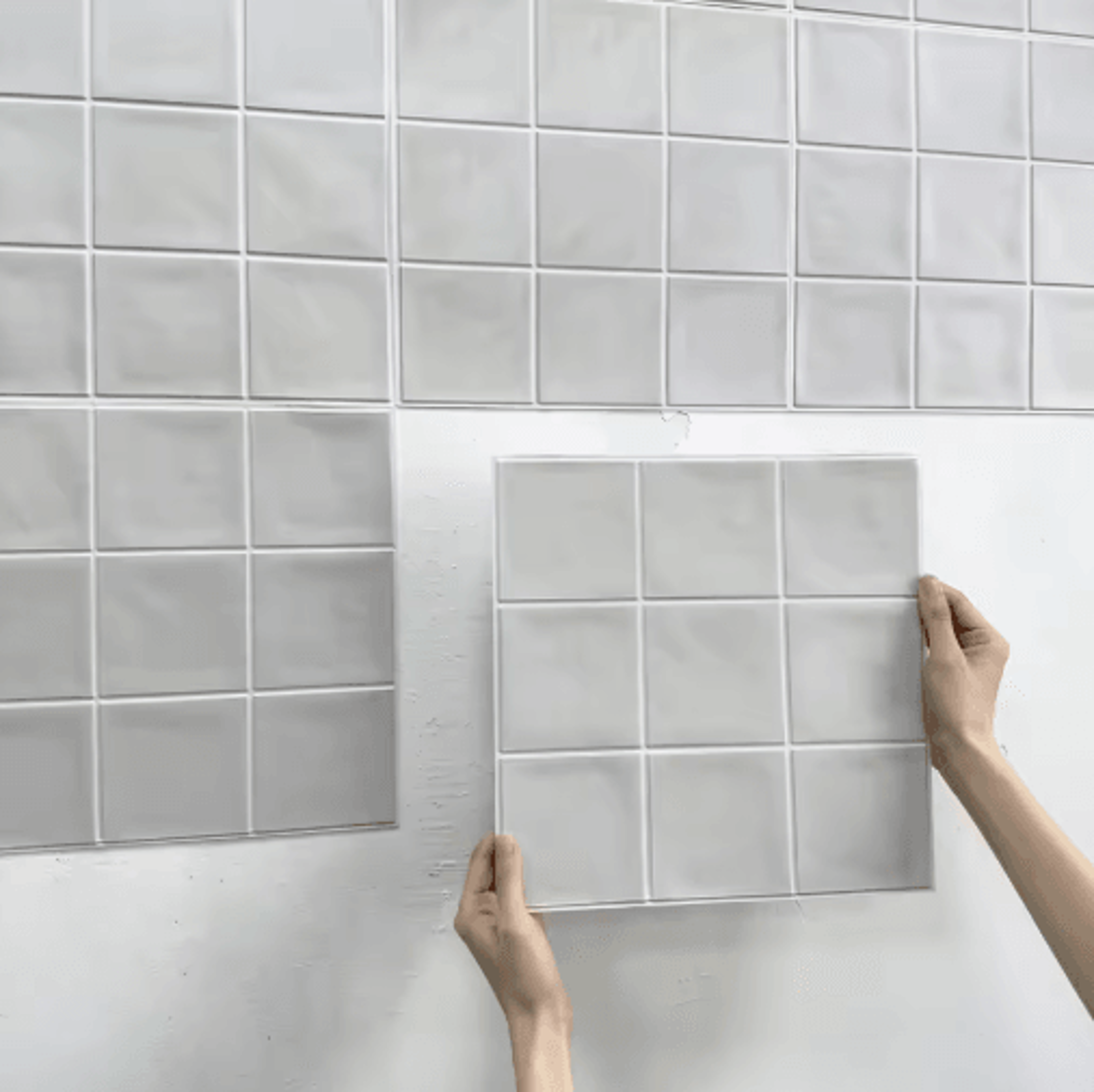 30by30cm 3d peel and stick tile stickers – waterproof kitchen & bathroom wall panels