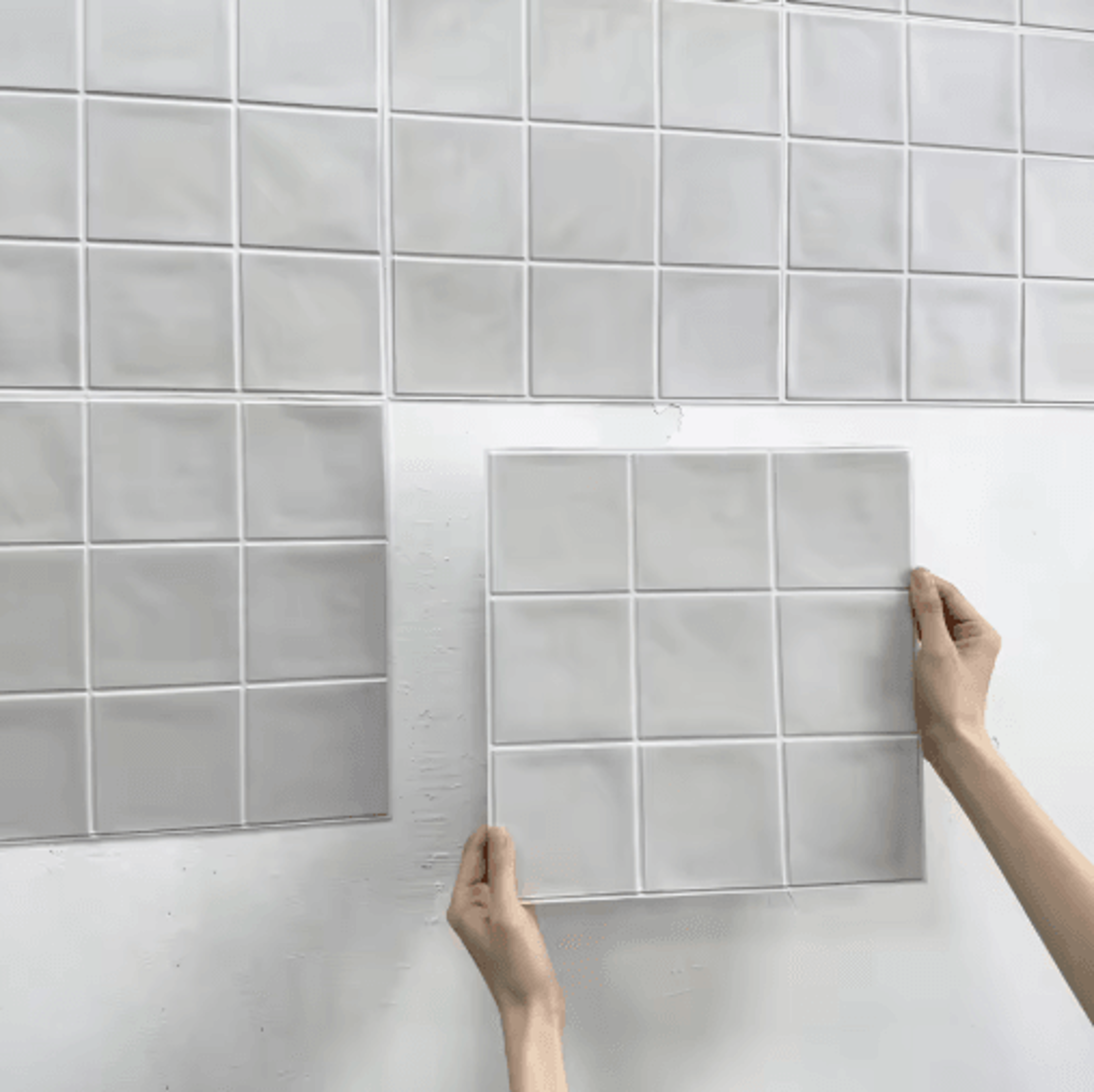 30x30cm 3d peel and stick tile stickers for kitchen and bathroom