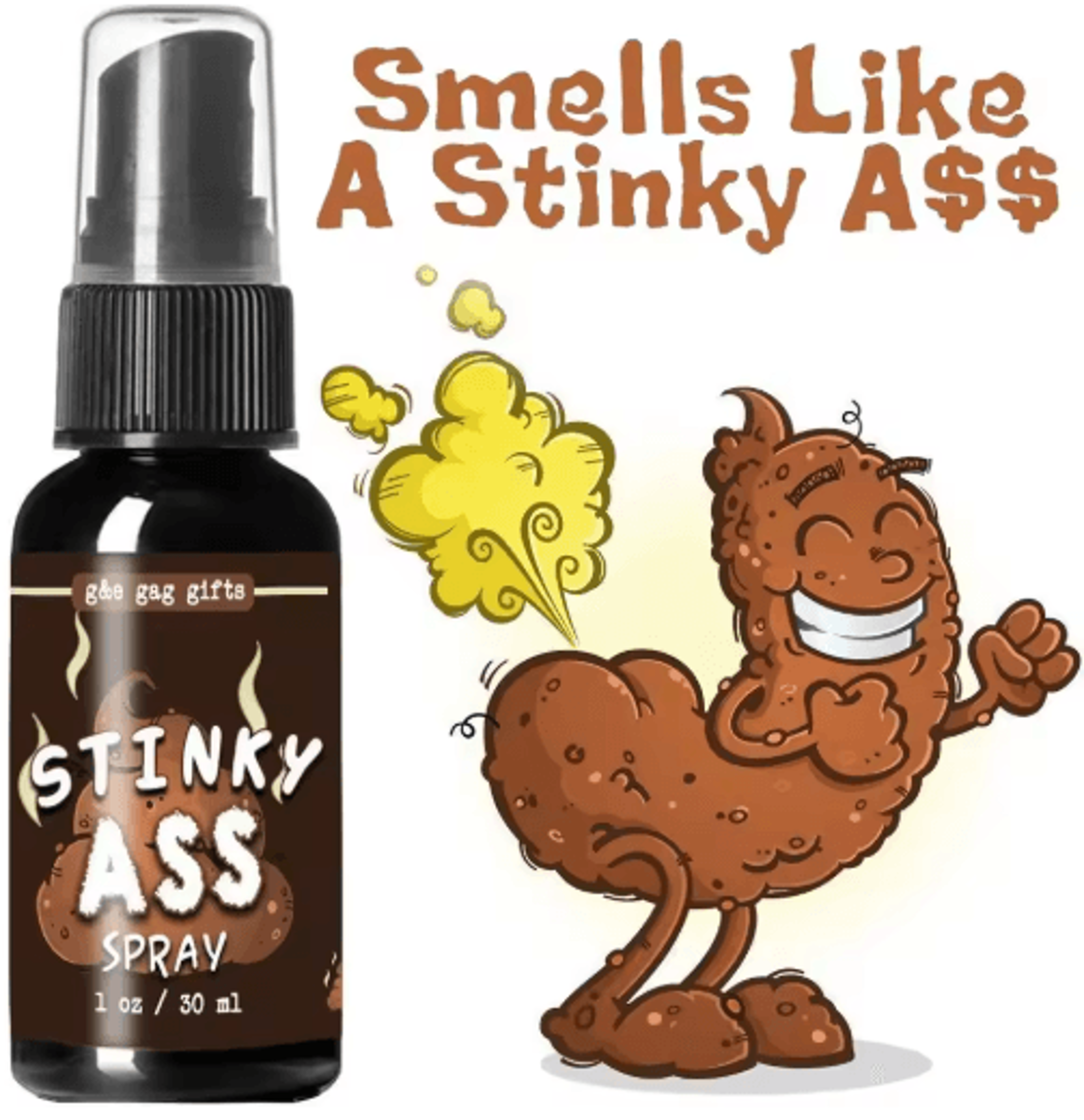 30ml stink bomb fart spray for pranks and gag gifts