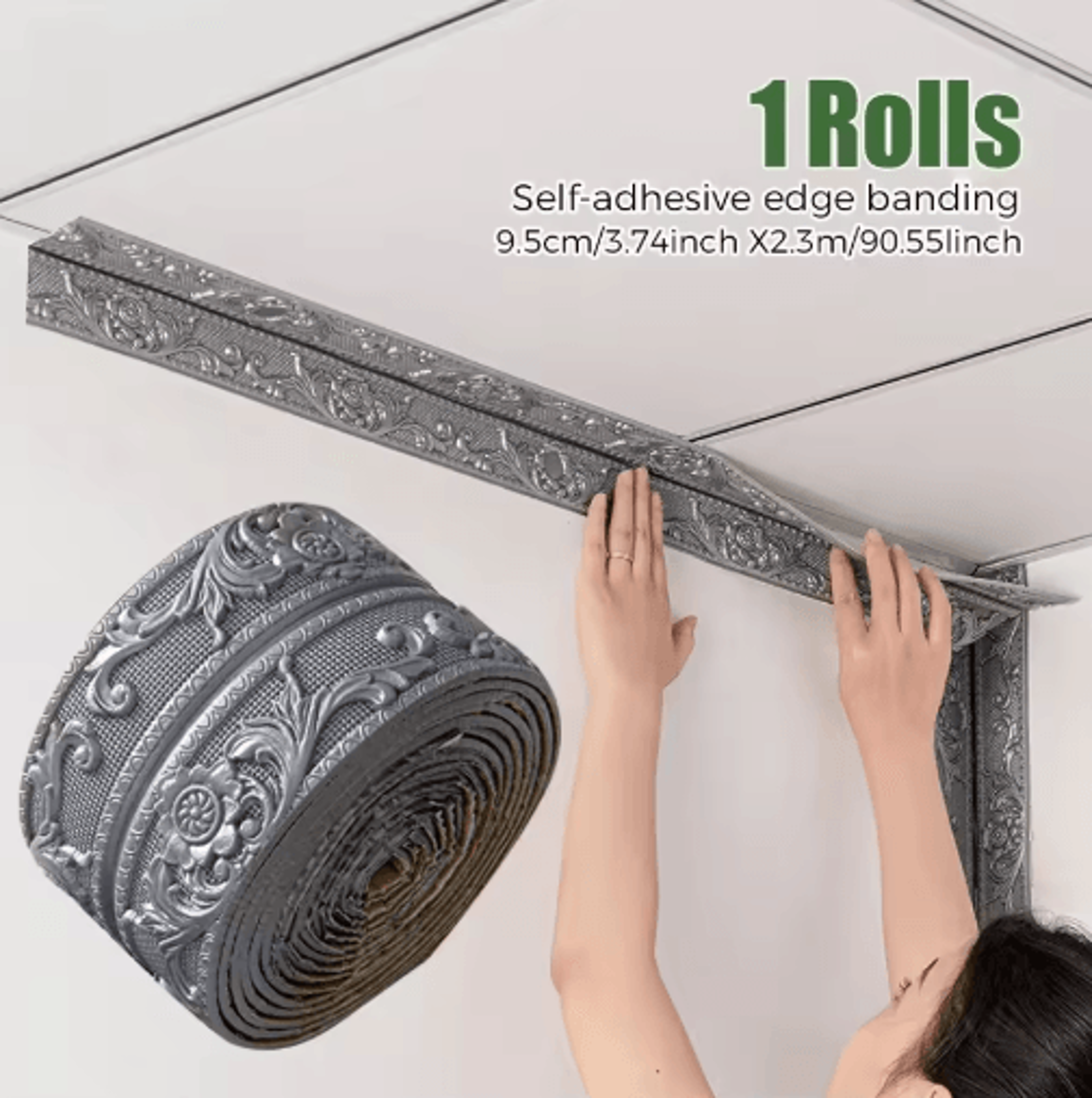 self-adhesive foam wall trim and edge banding strip