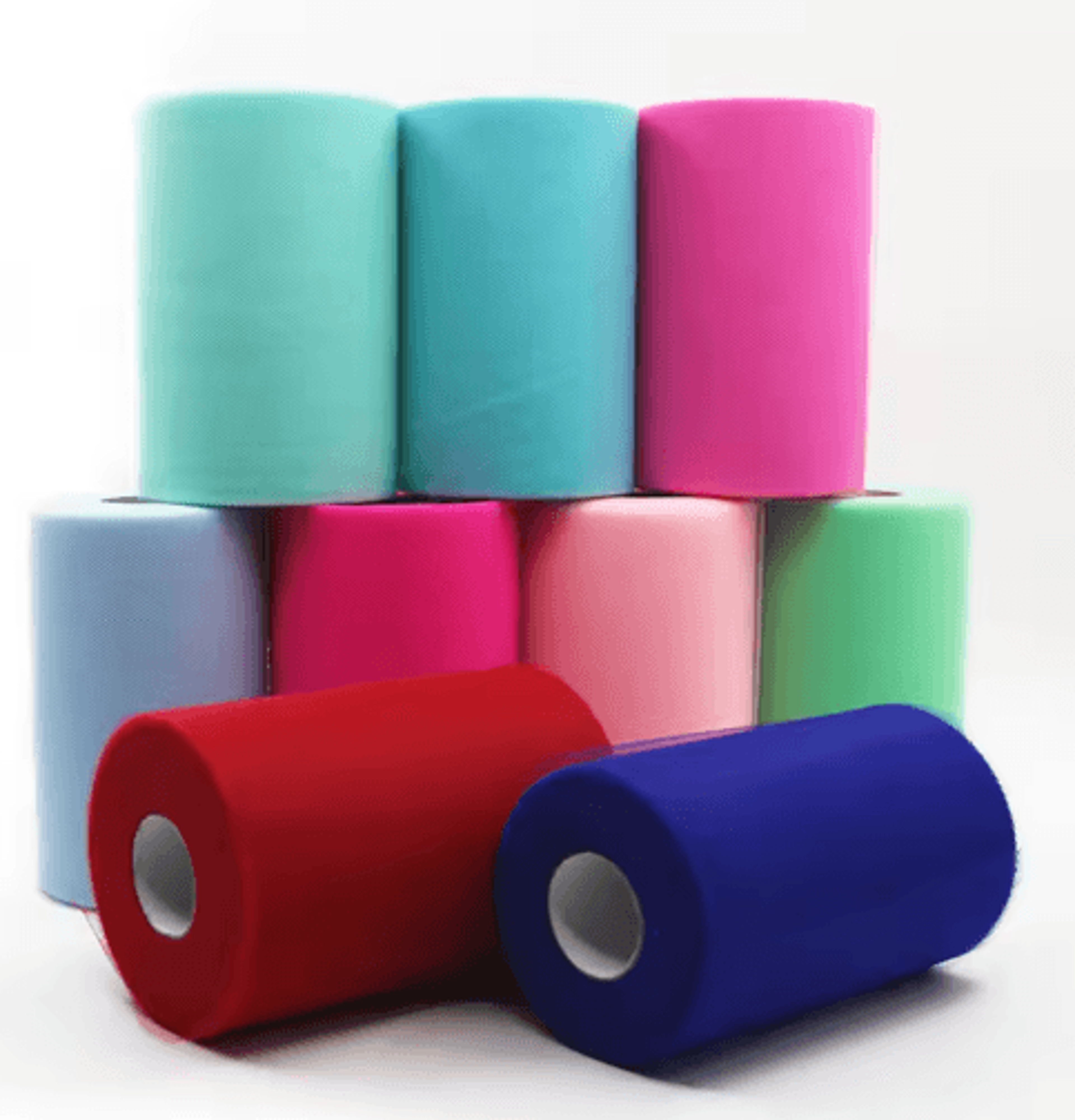 100-yard tulle roll 15cm organza fabric for wedding and party decor