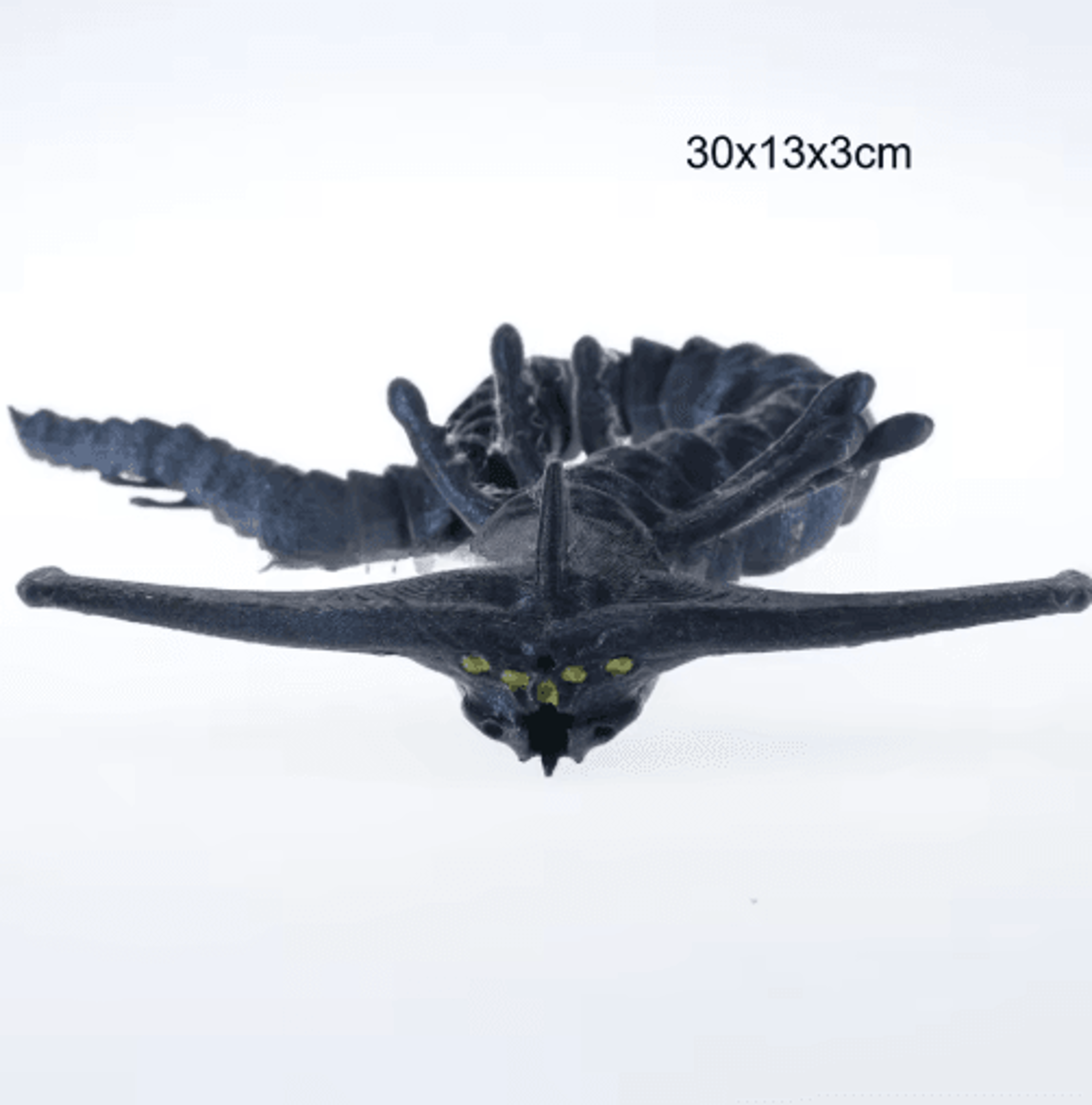 1/4-piece 3d printed articulated deep sea monster figurines