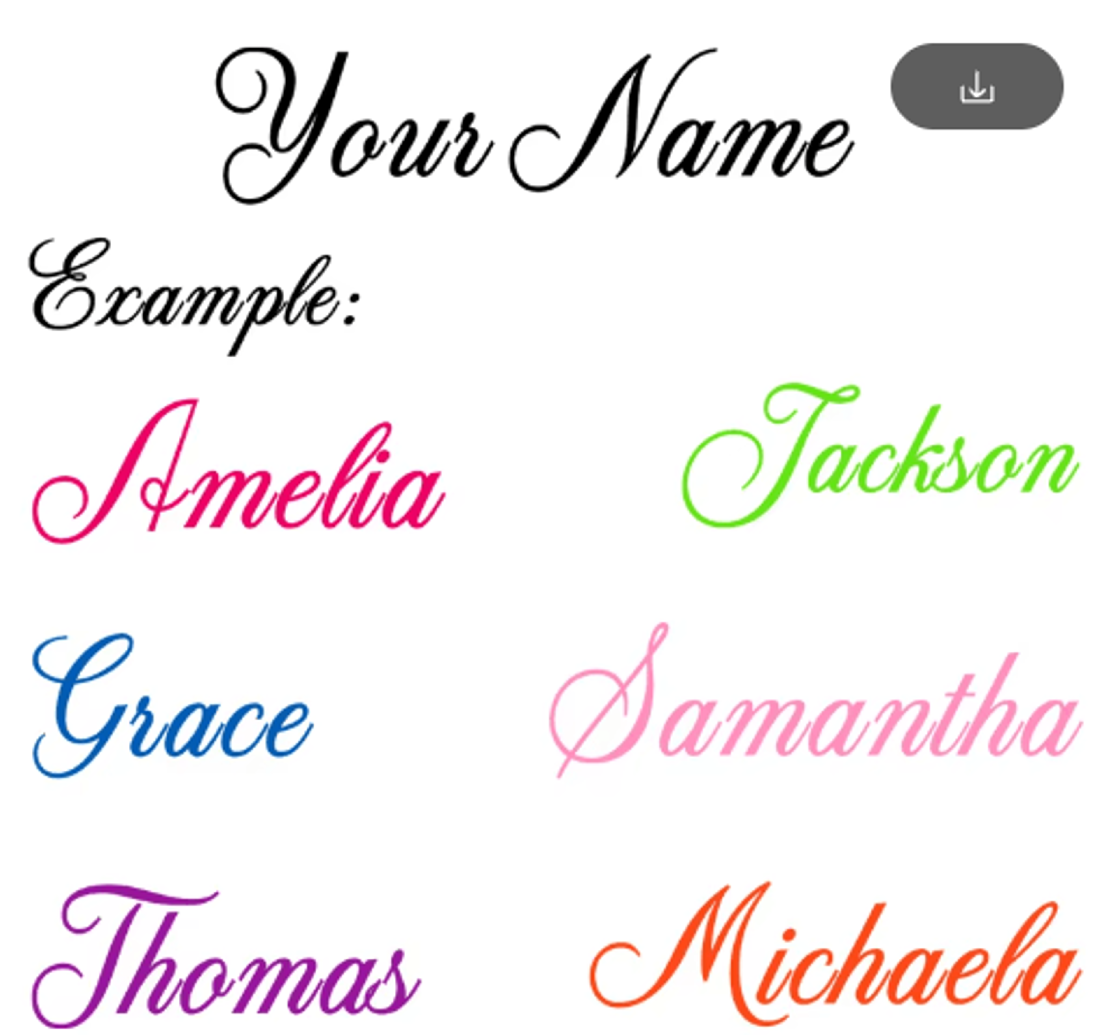 personalized name vinyl decal for walls, doors and windows