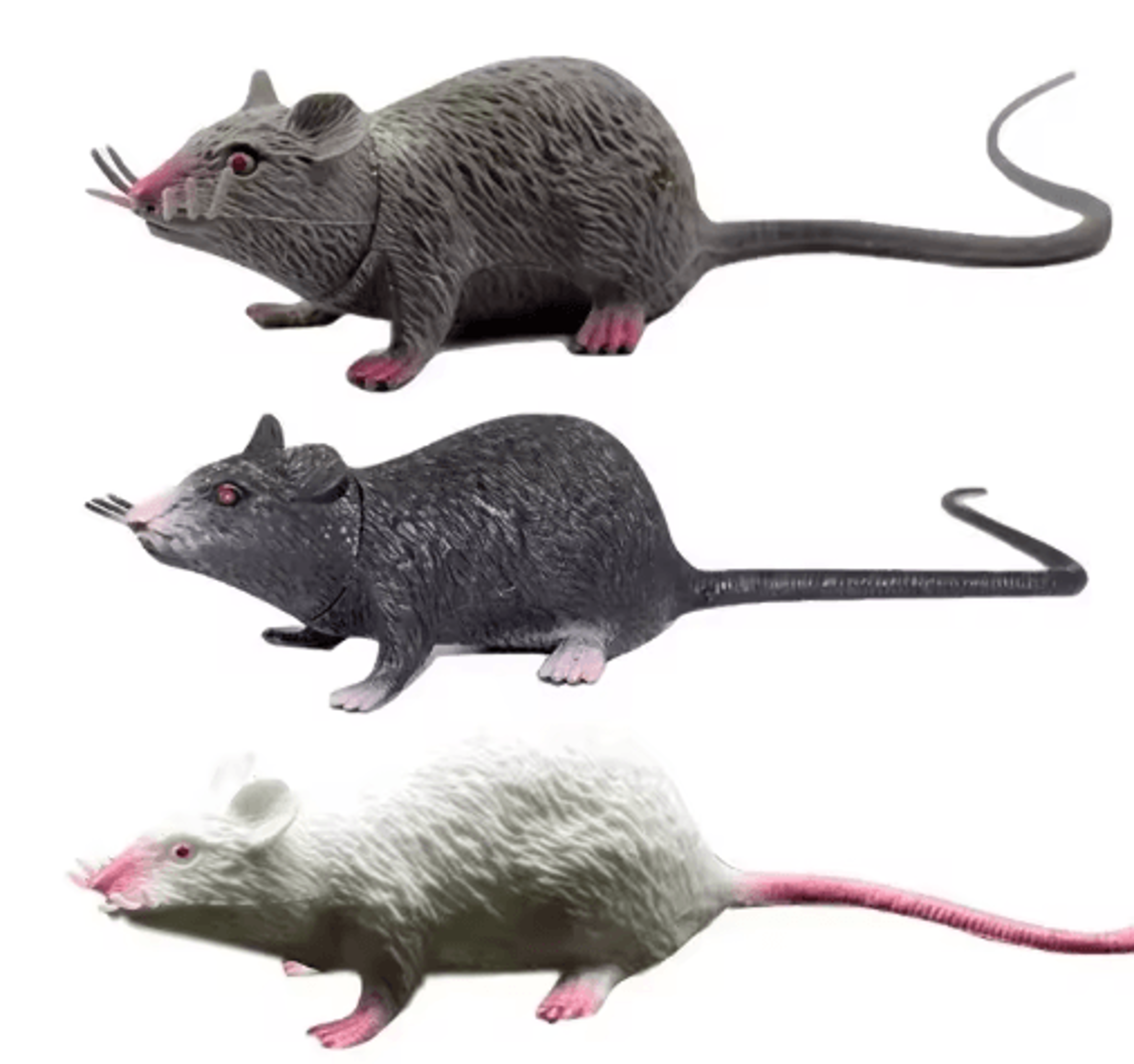 realistic fake mouse toy for pranks and creepy decorations