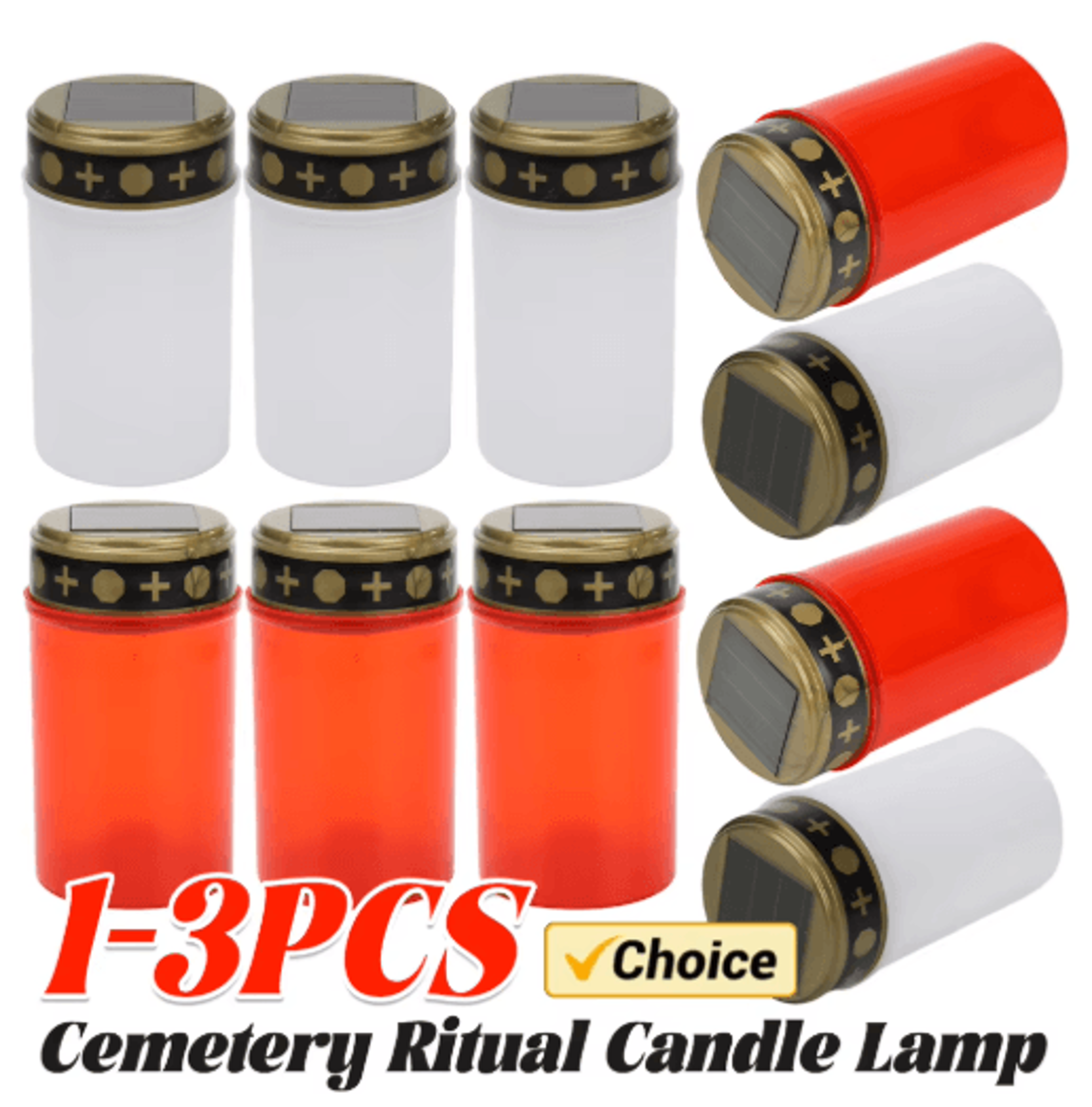 flameless solar led tea light waterproof outdoor candle lamp
