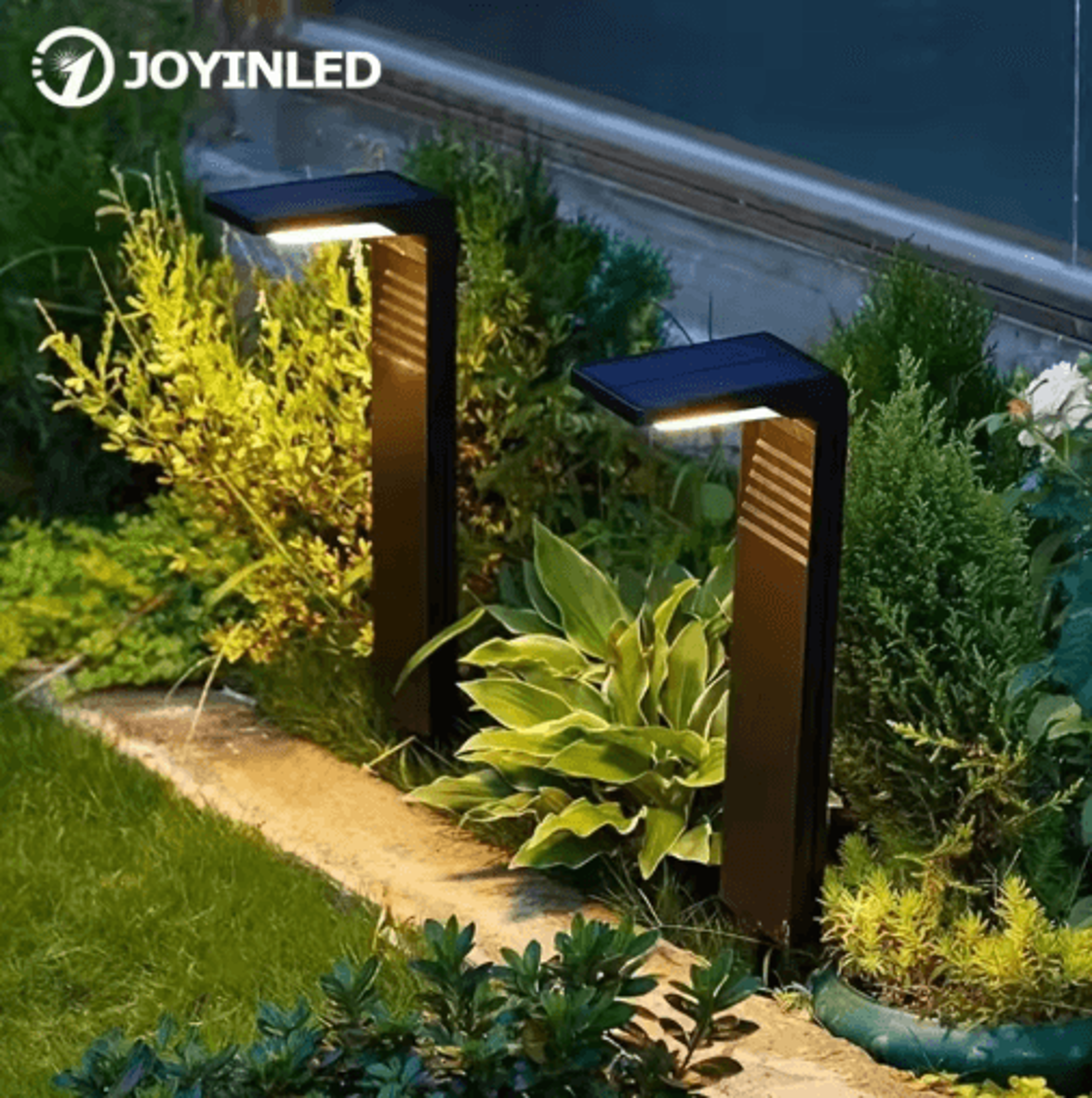 1/5/10-piece solar led garden lights for yard and walkways