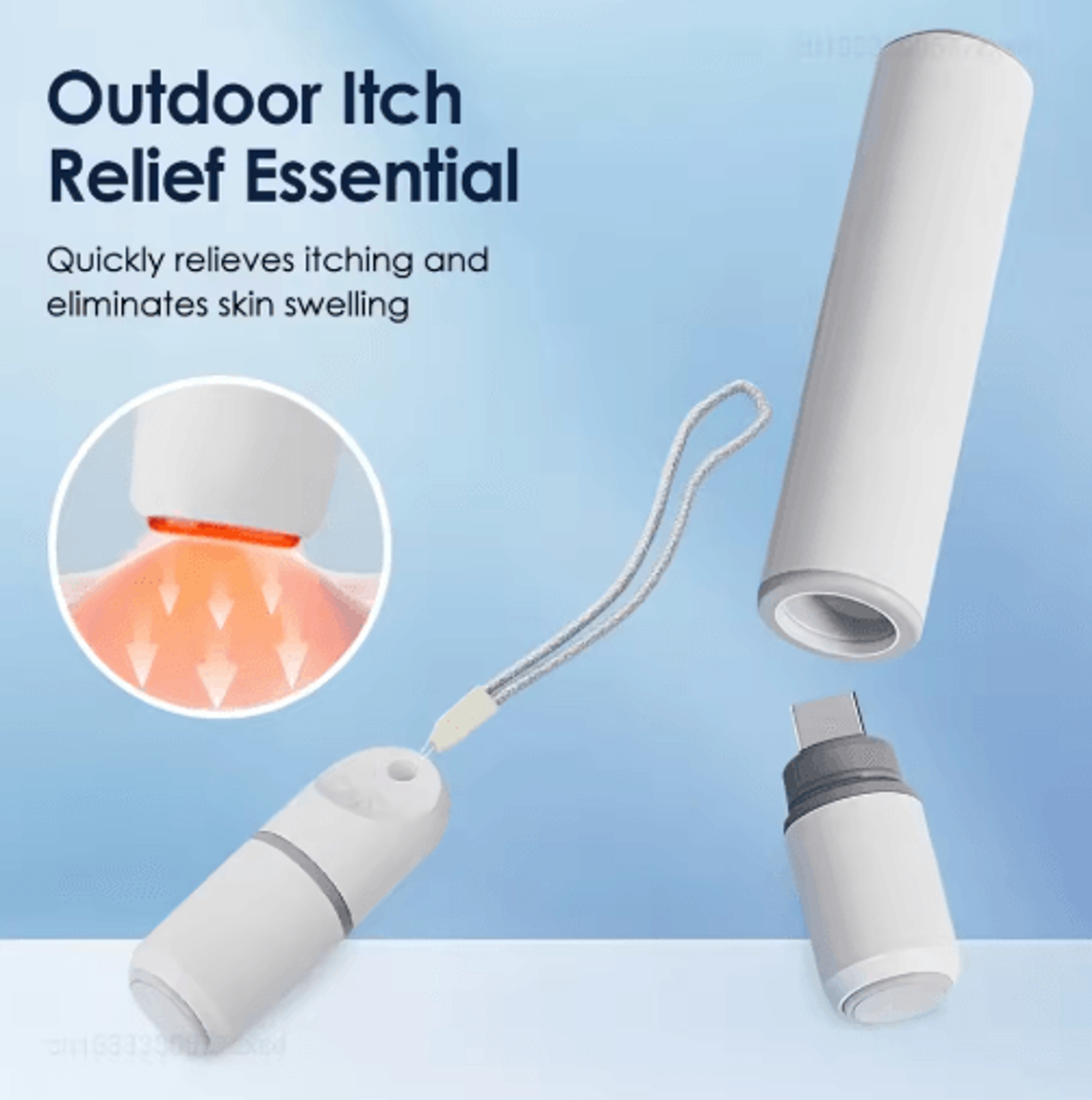 1/2pcs electronic mosquito bite relief pen
