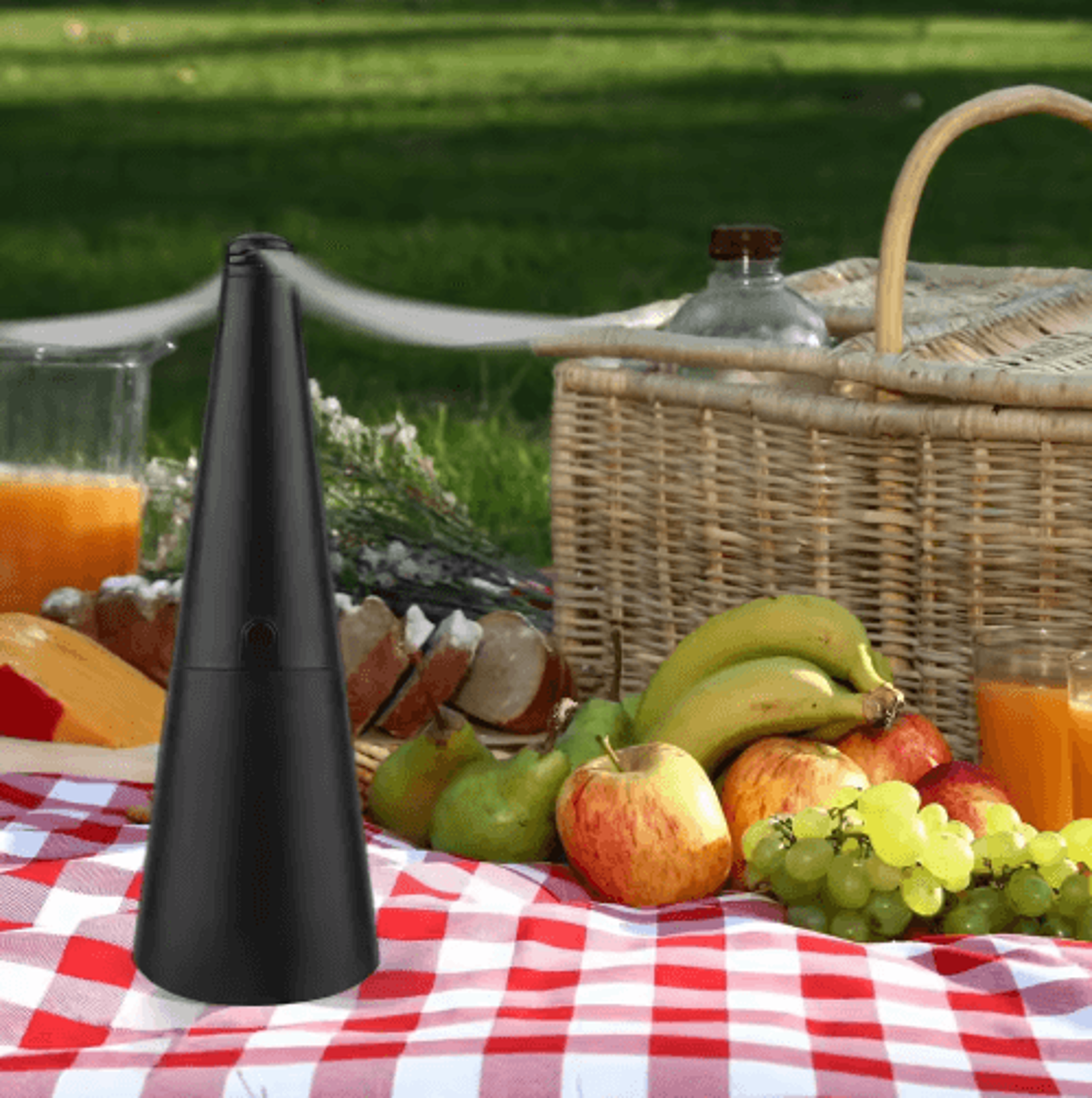 usb-powered tabletop fly repellent fan
