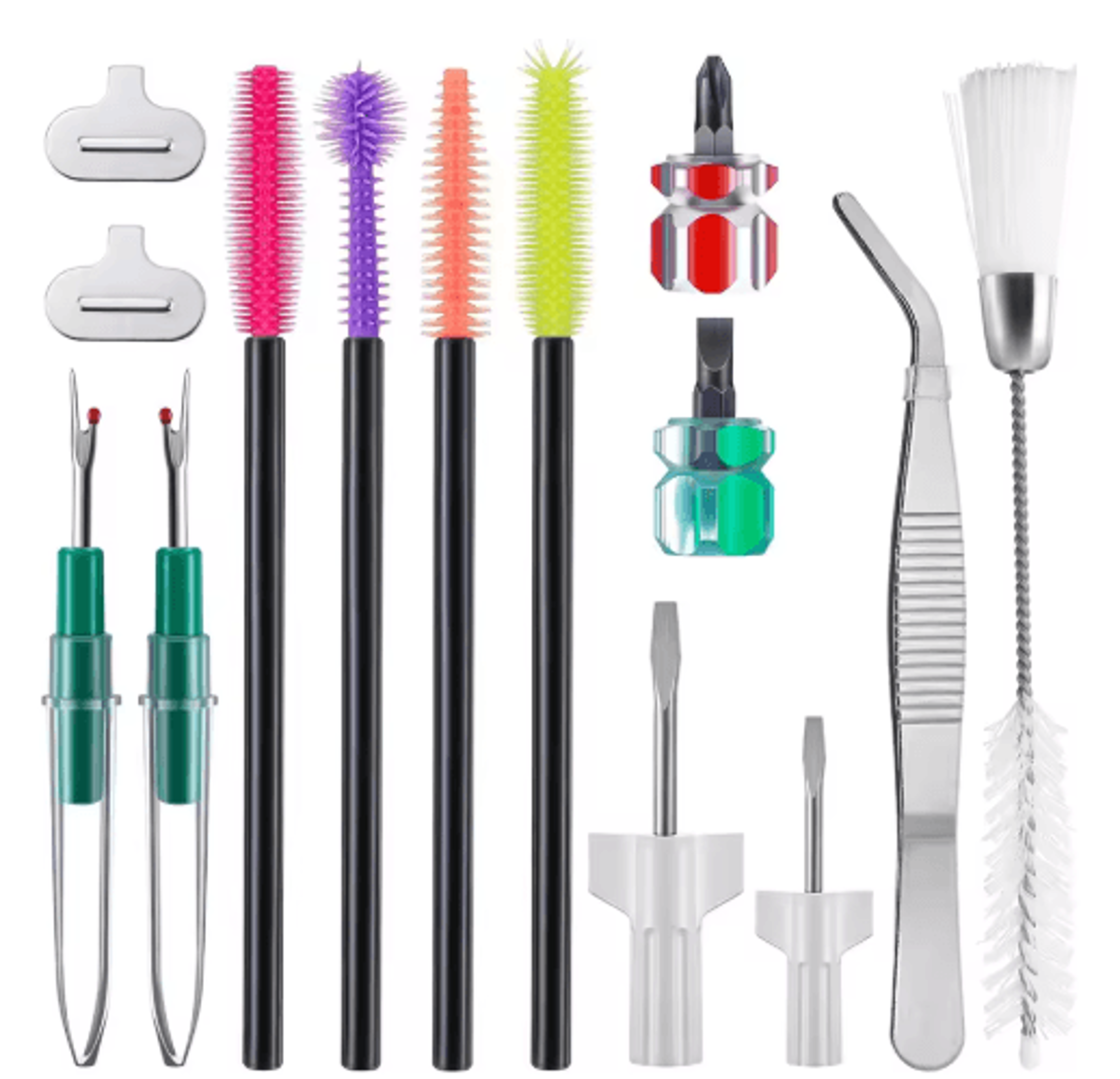 14-piece sewing machine cleaning & repair tool kit