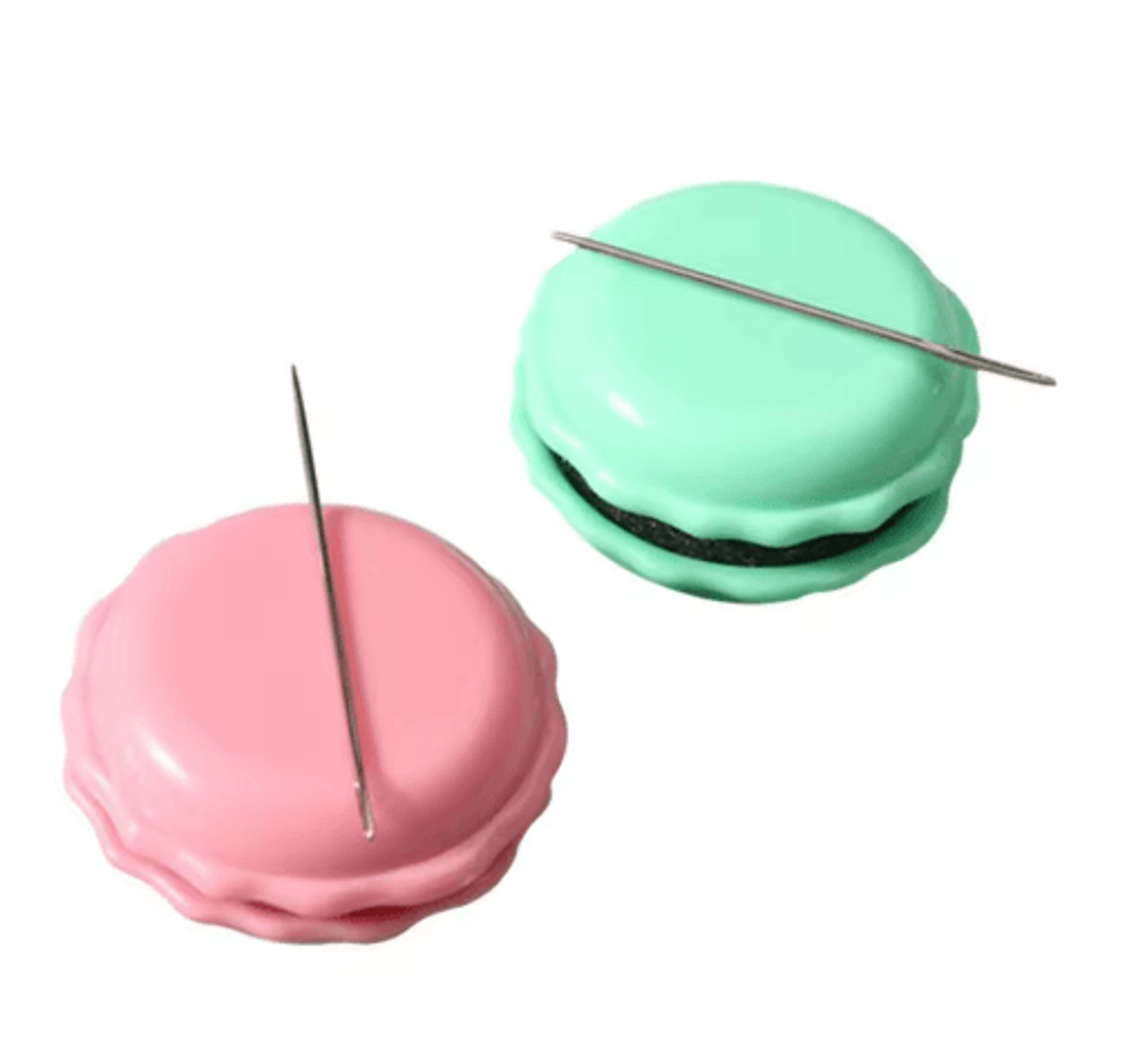 macaron color magnetic needle holder & sharpener