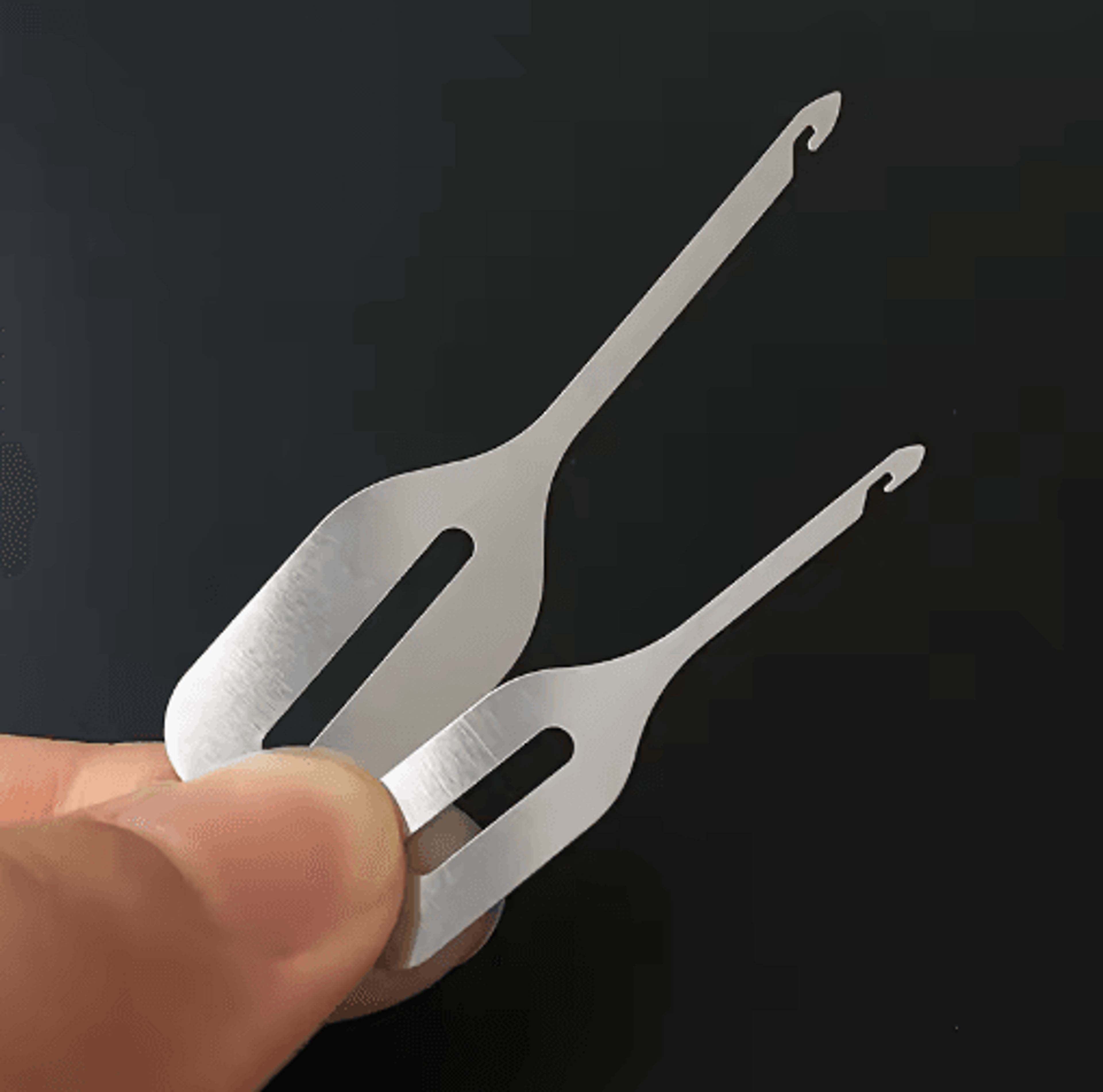 4pcs stainless steel needle threader set