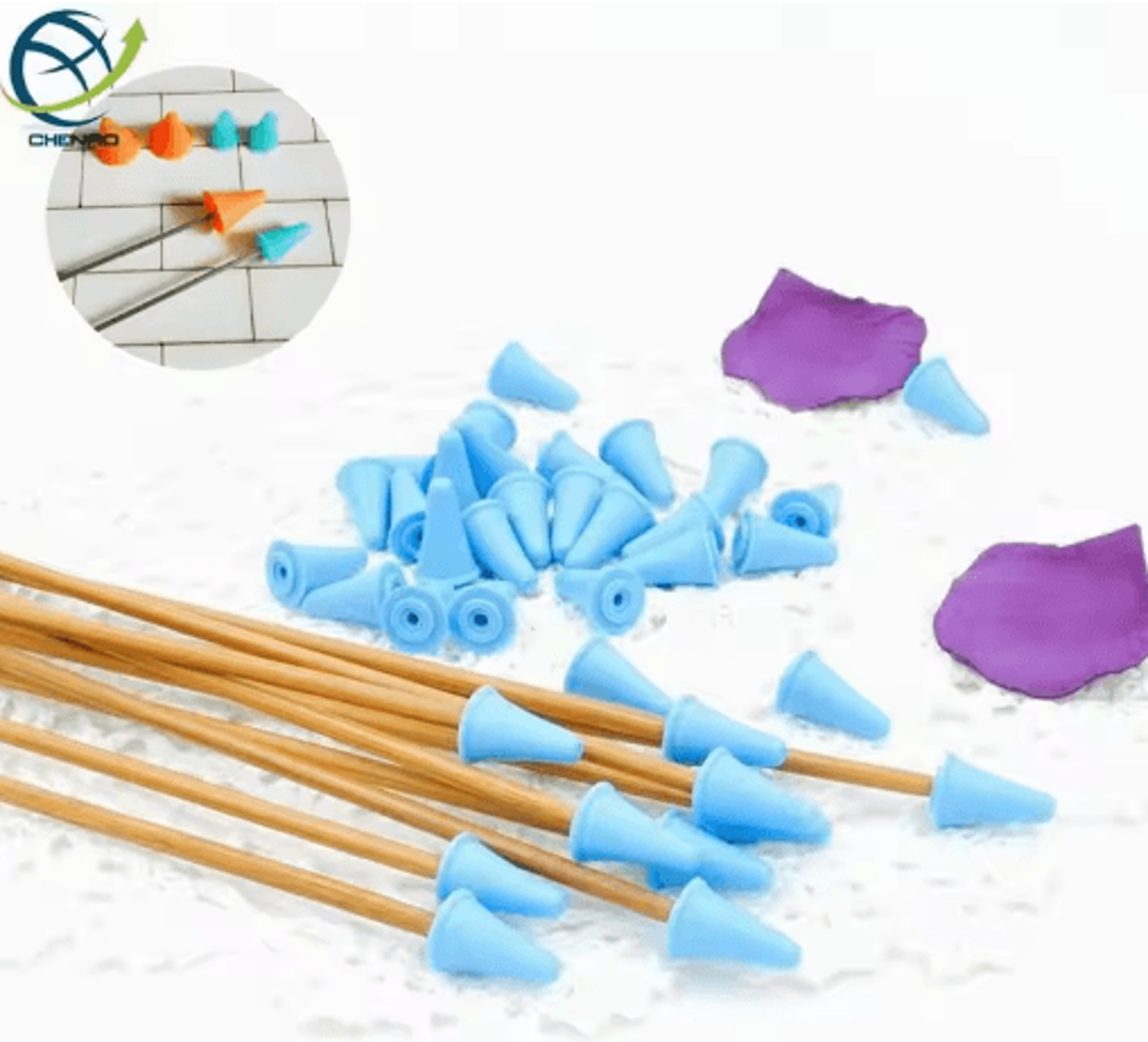 20pcs knitting needle point protector set