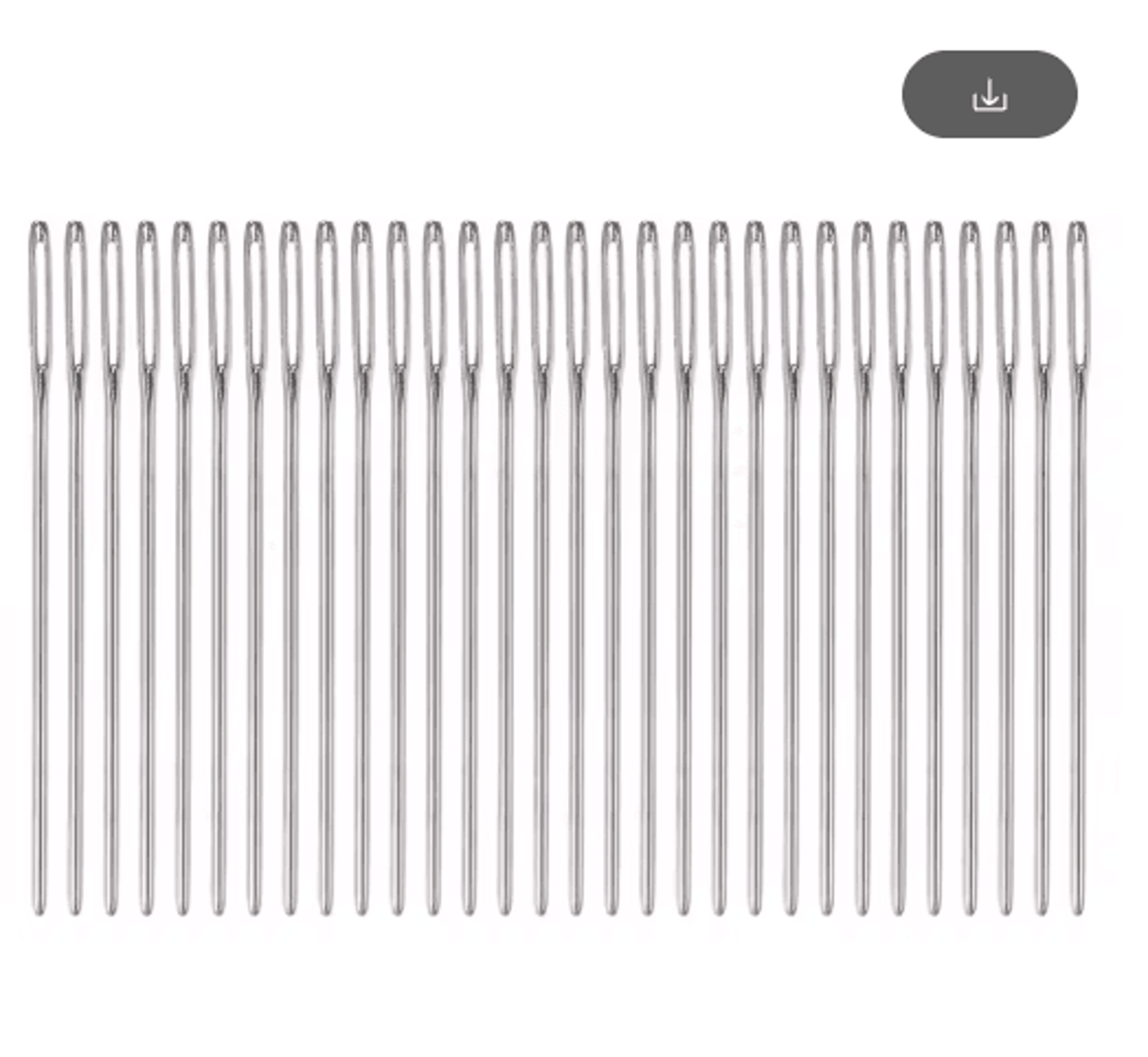 30/60pcs large eye blunt tapestry needle set