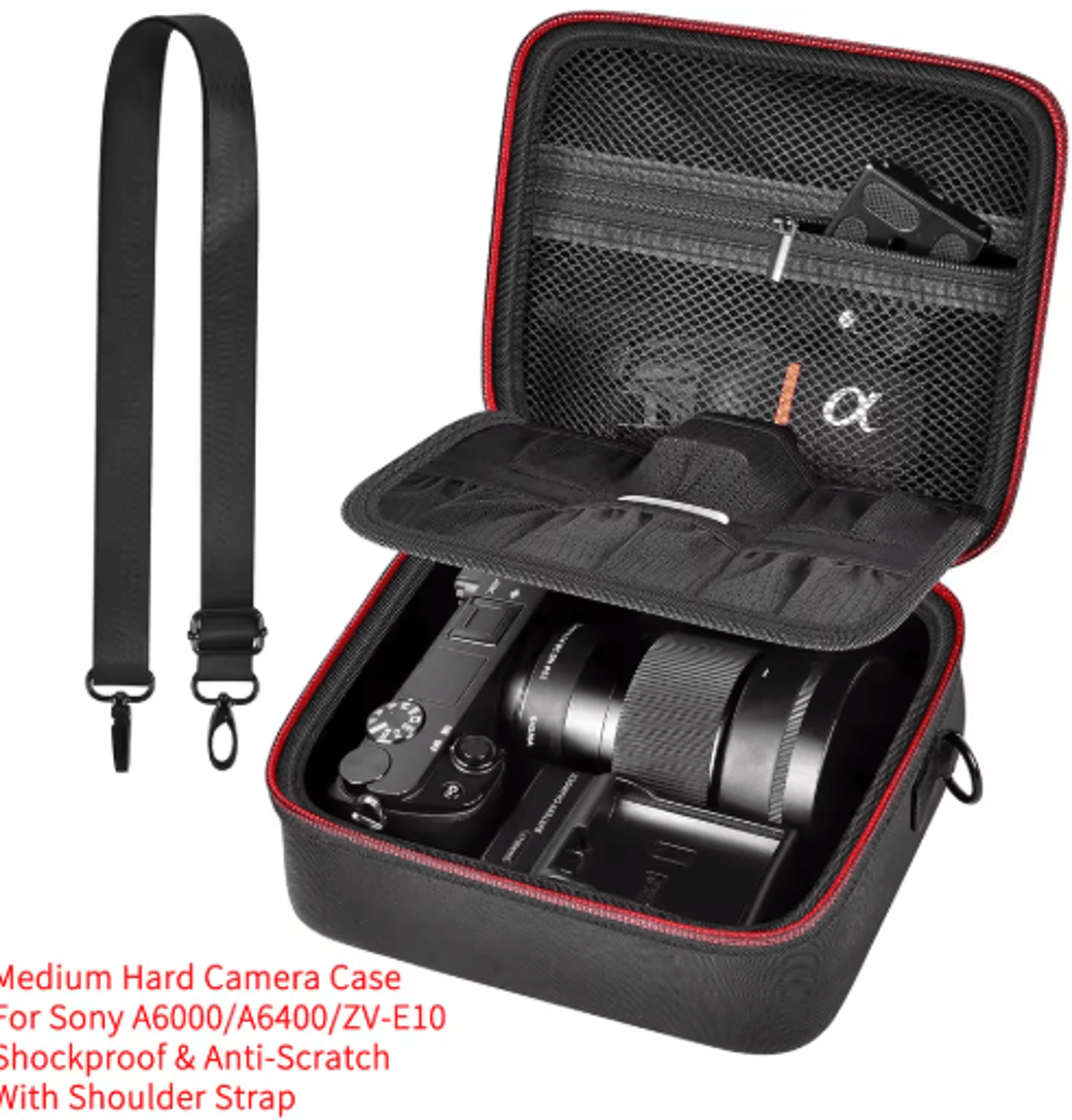 hard camera case for sony zv-e10 & alpha cameras
