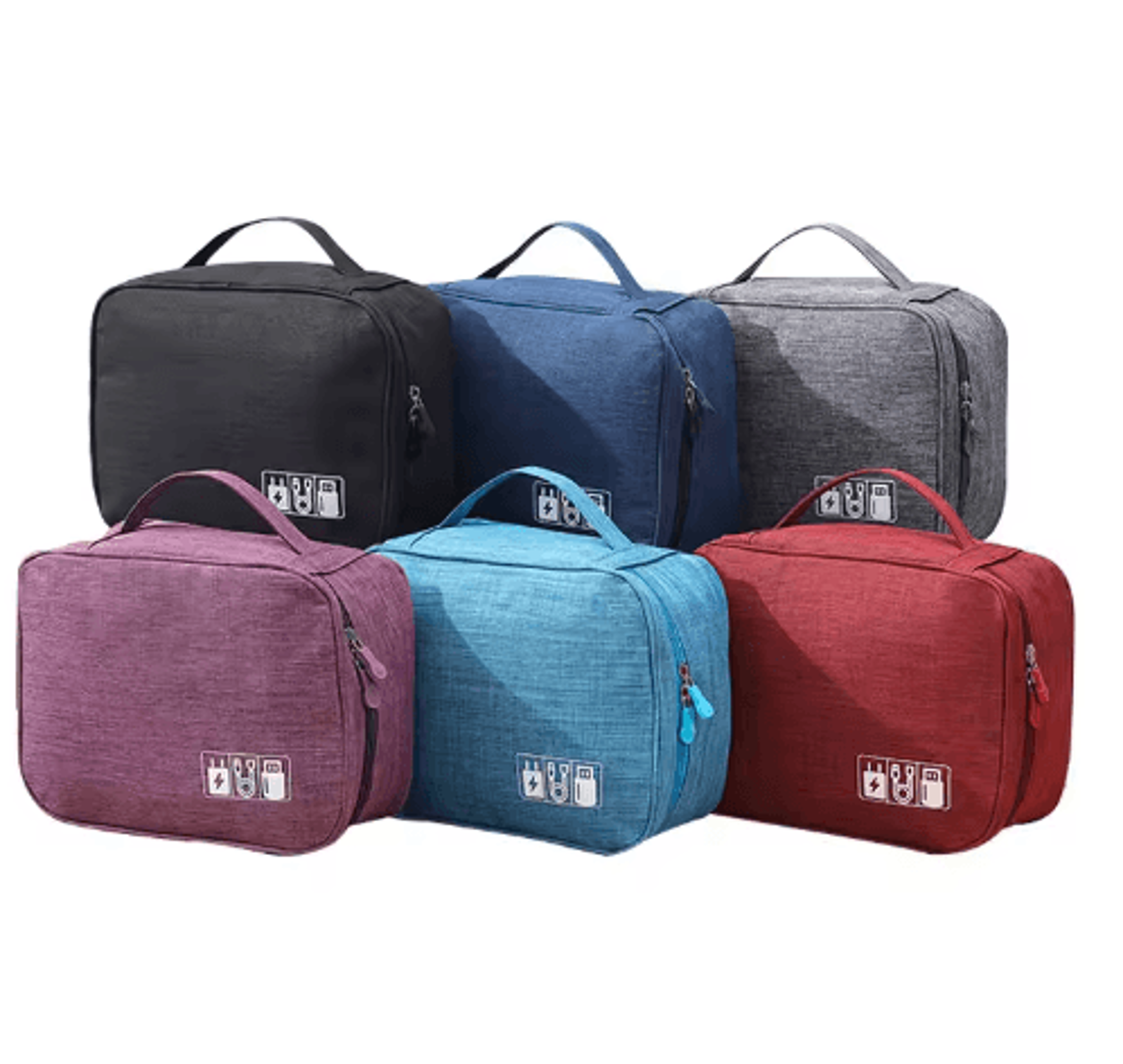 waterproof travel cable & electronics organizer bag