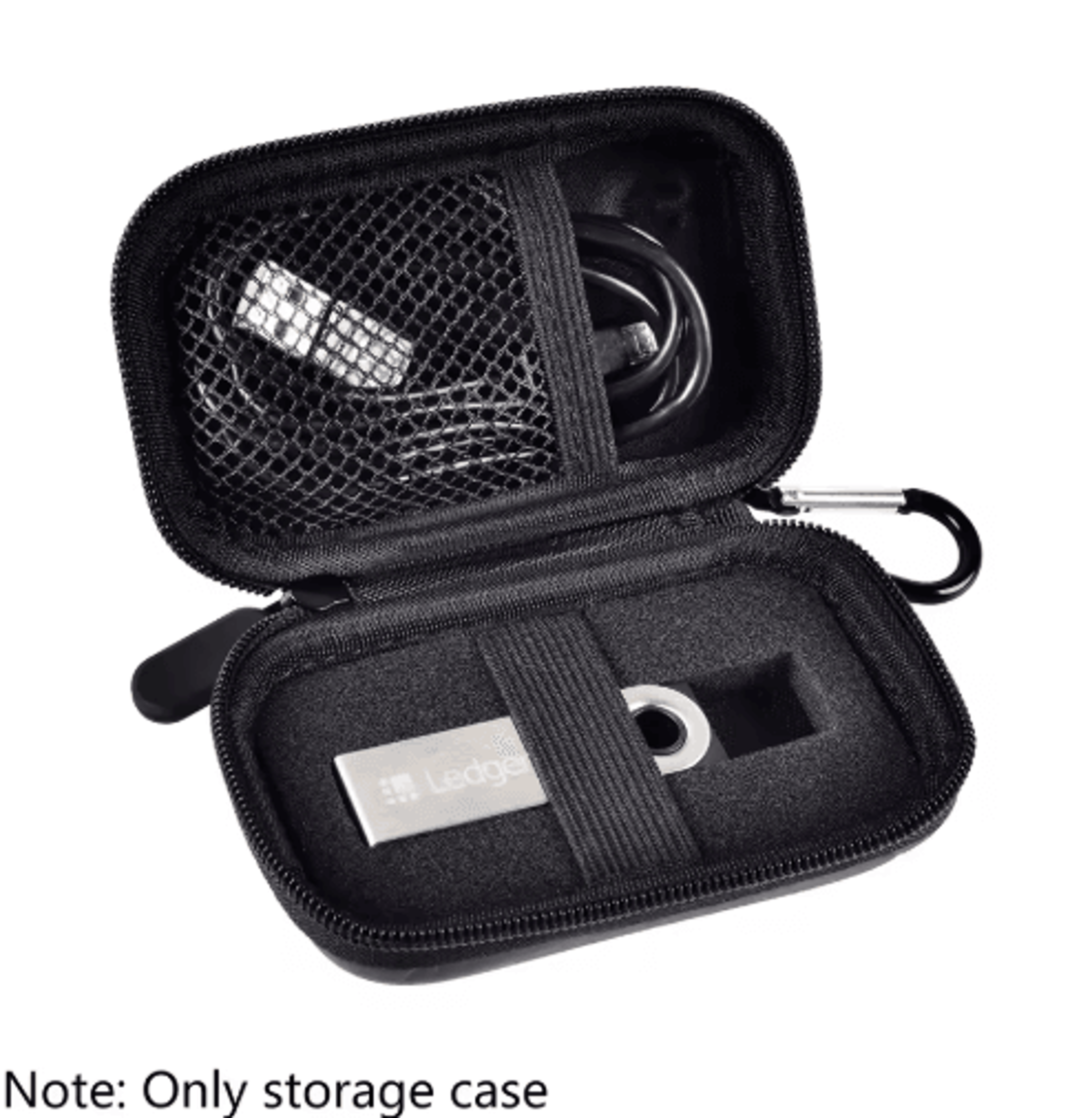 hard eva protective case for ledger nano x/s/plus