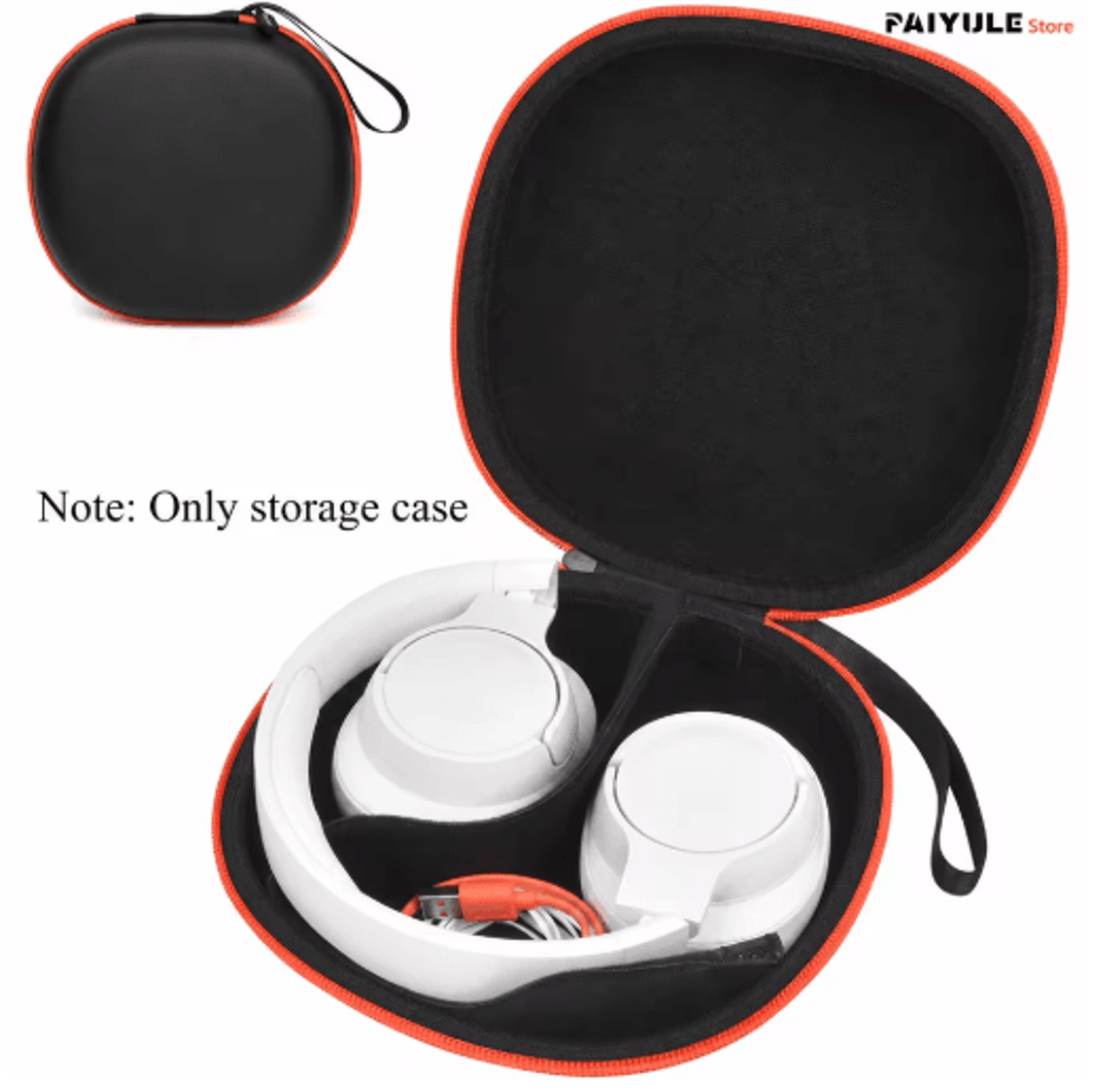 hard travel case for jbl tune & live headphones