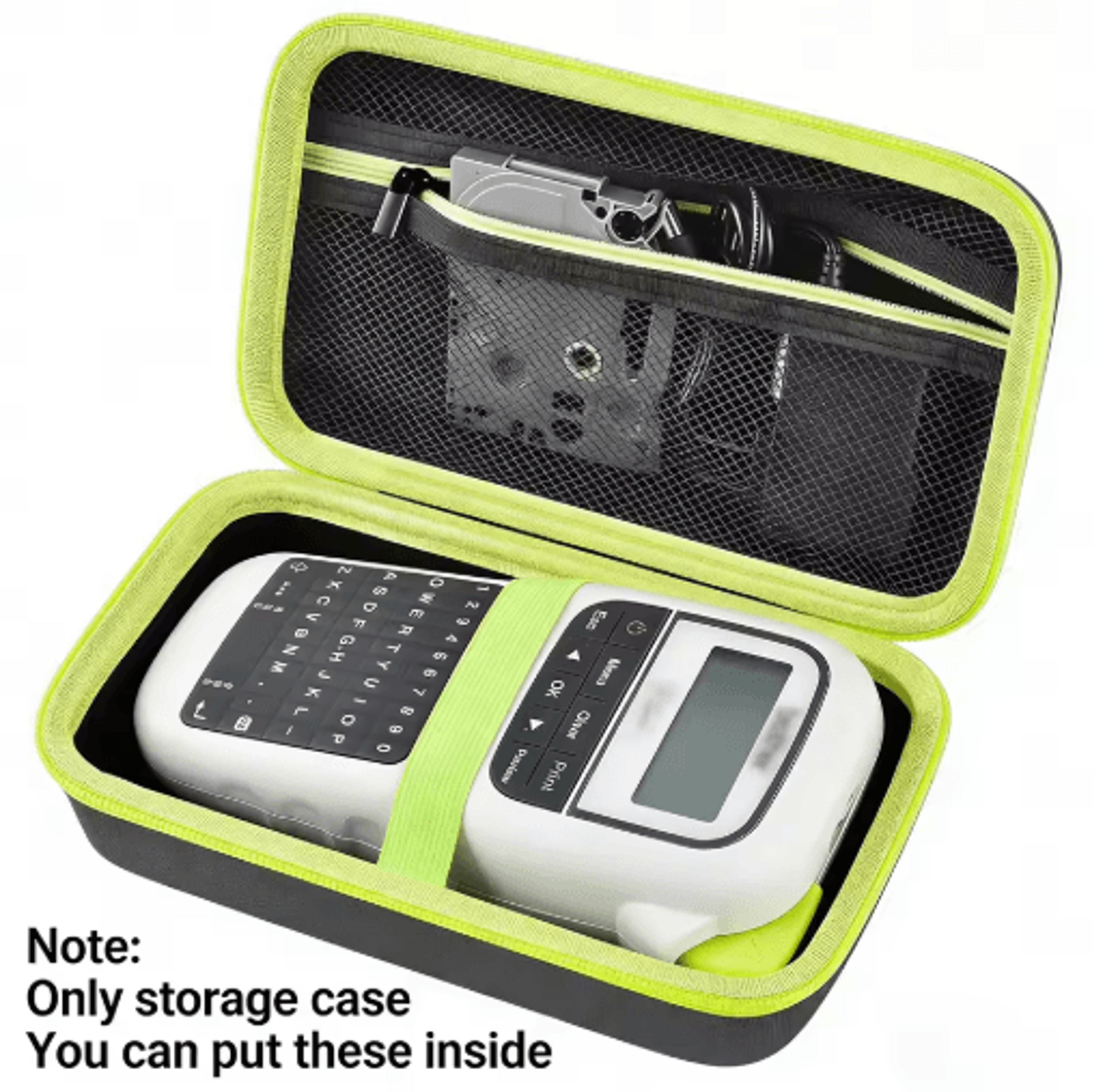 protective carrying case for brother p-touch label makers