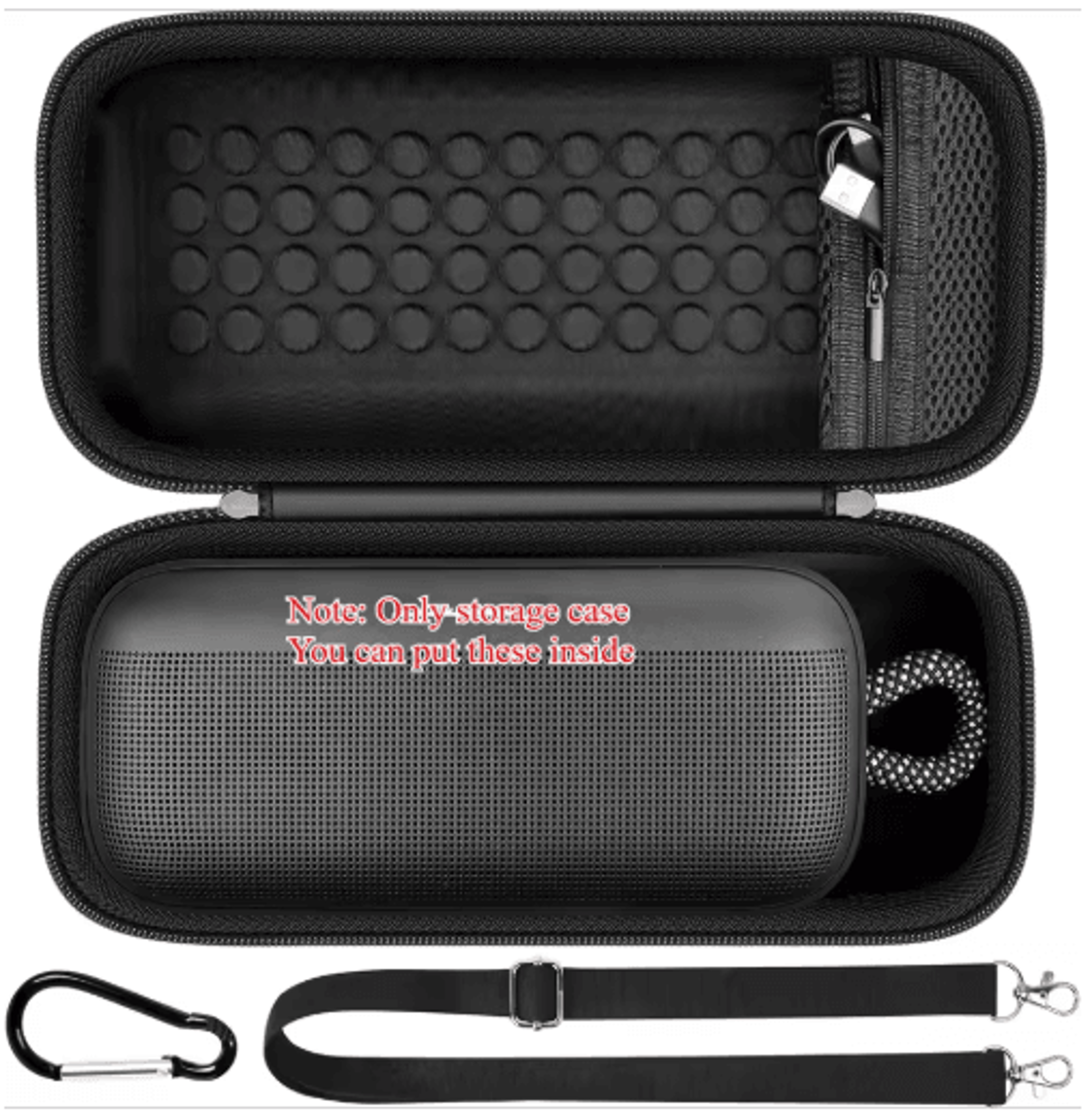 hard travel case for bose soundlink plus bluetooth speaker