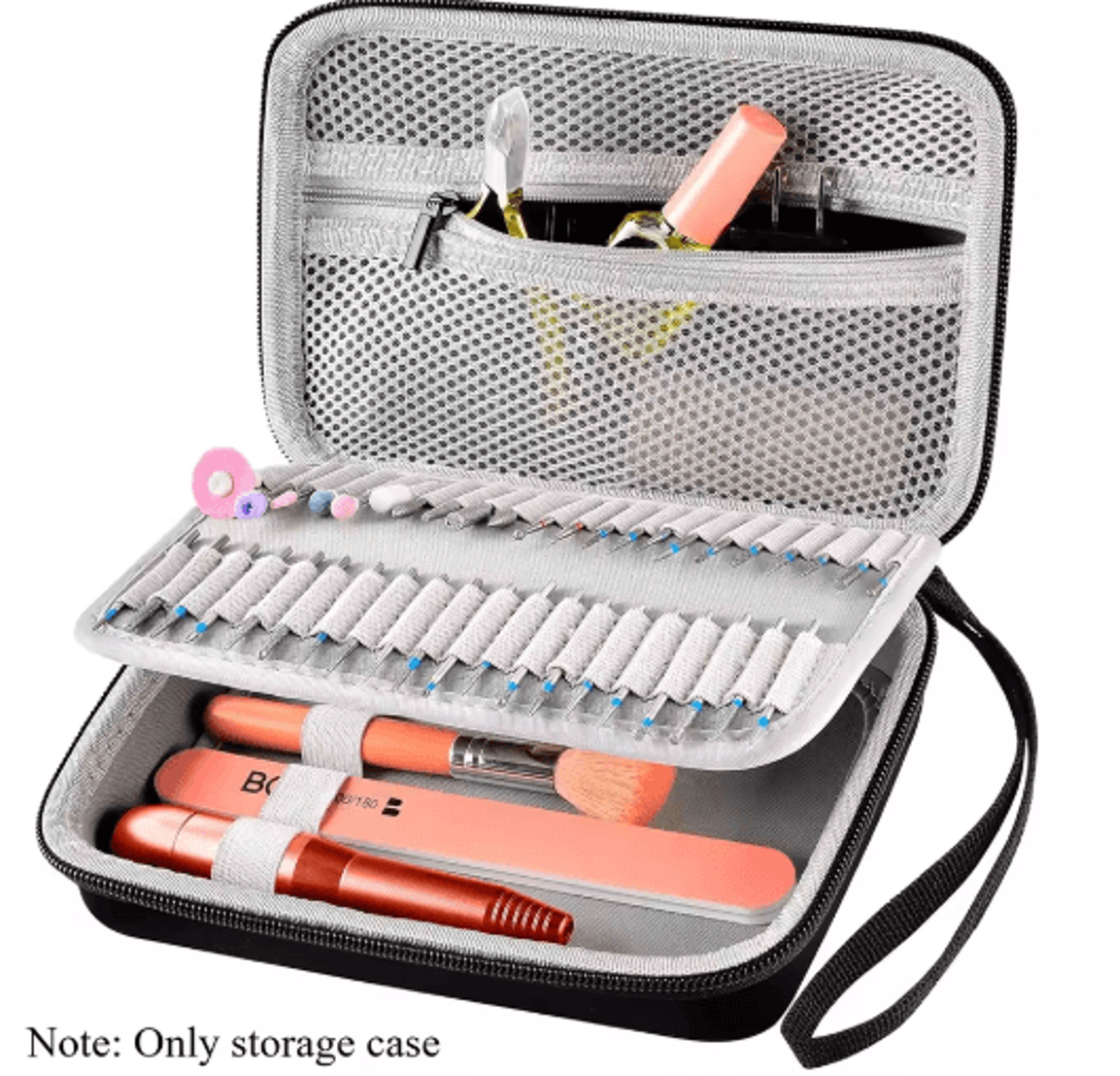 hard eva carrying case for electric nail drill kit