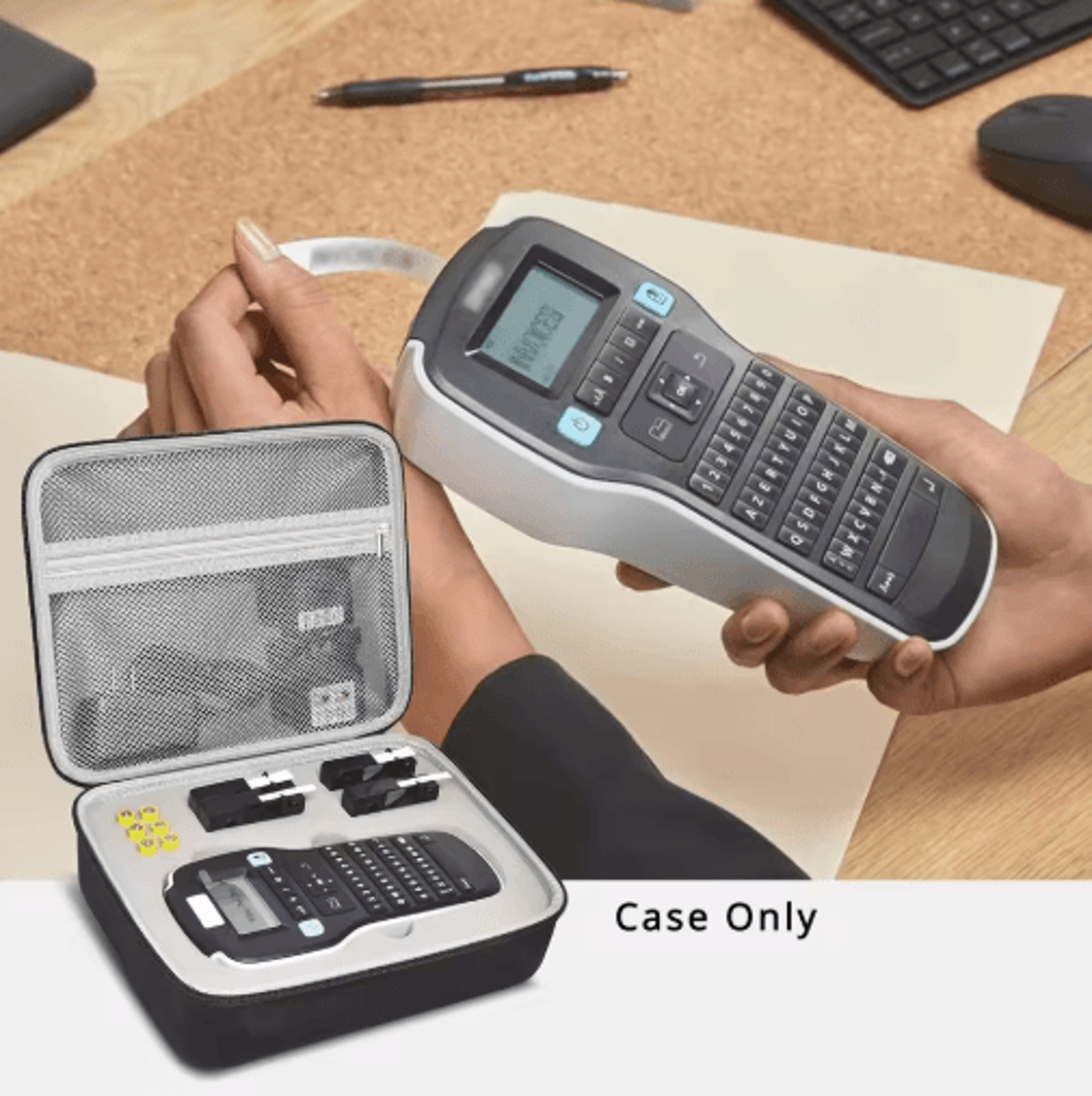 protective carrying case for dymo labelmanager 160 & 280