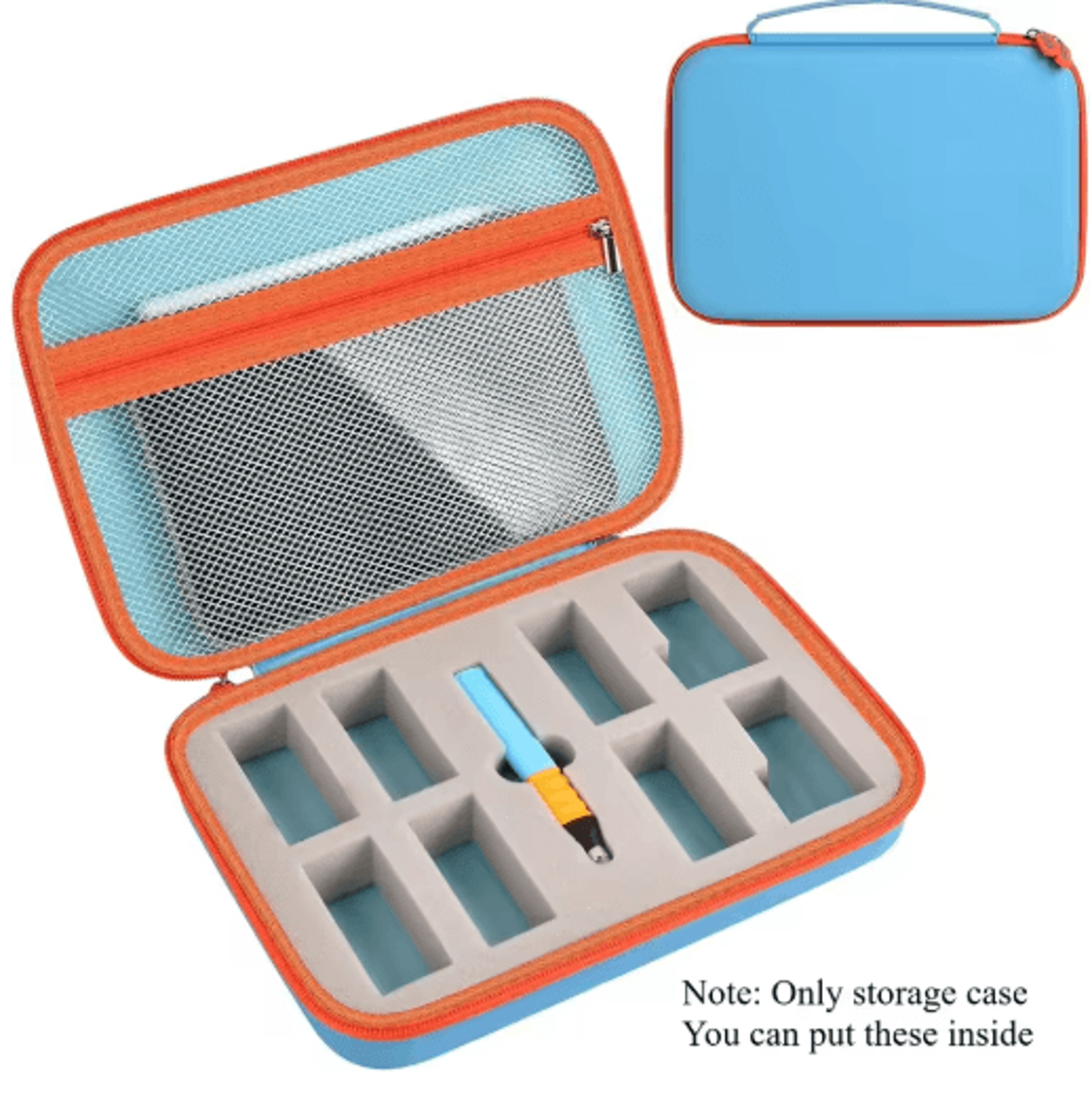 protective storage case for edurino figures, pen & ipad mini