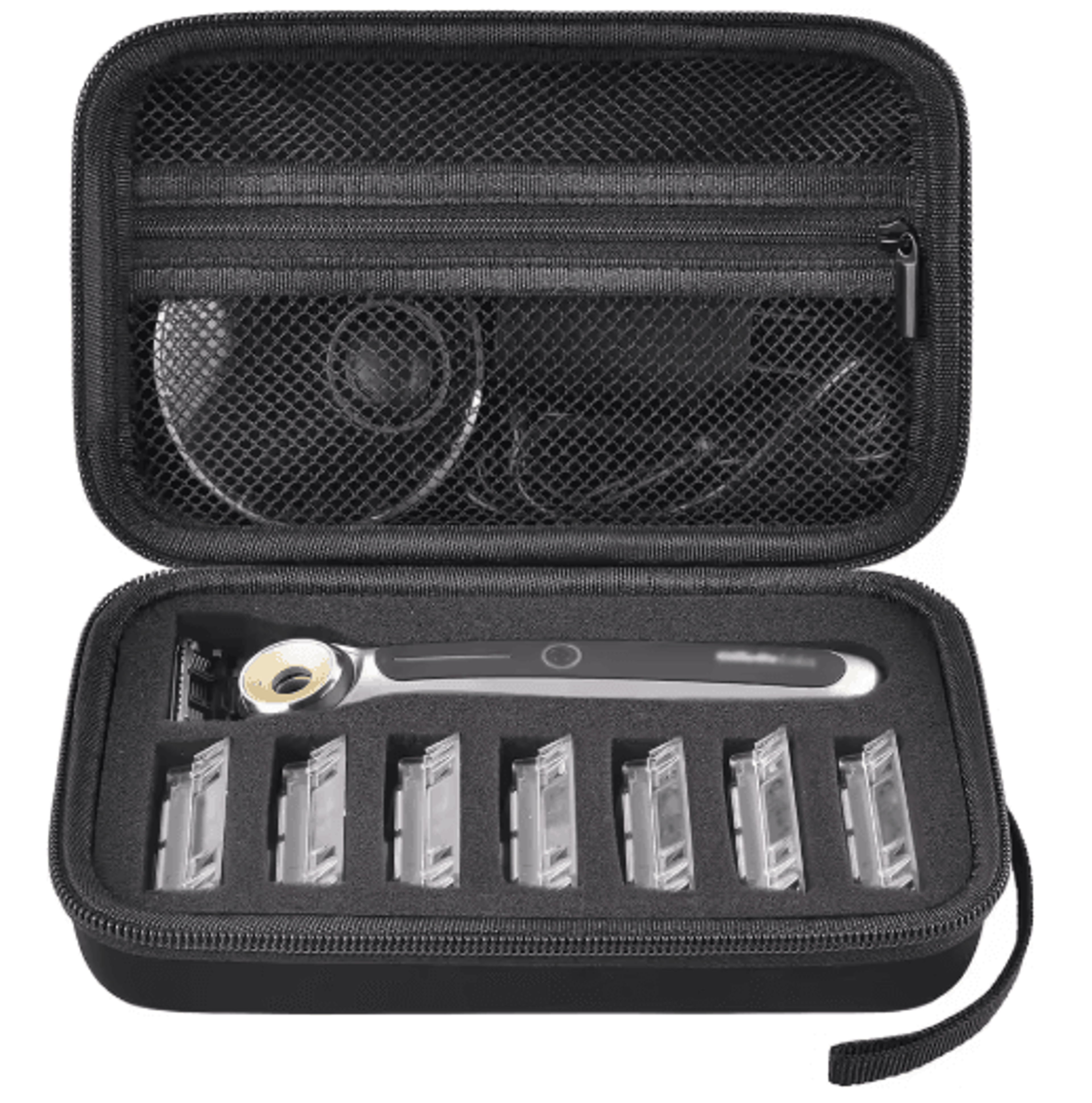 protective travel case for gillette heated razor & shaving accessories