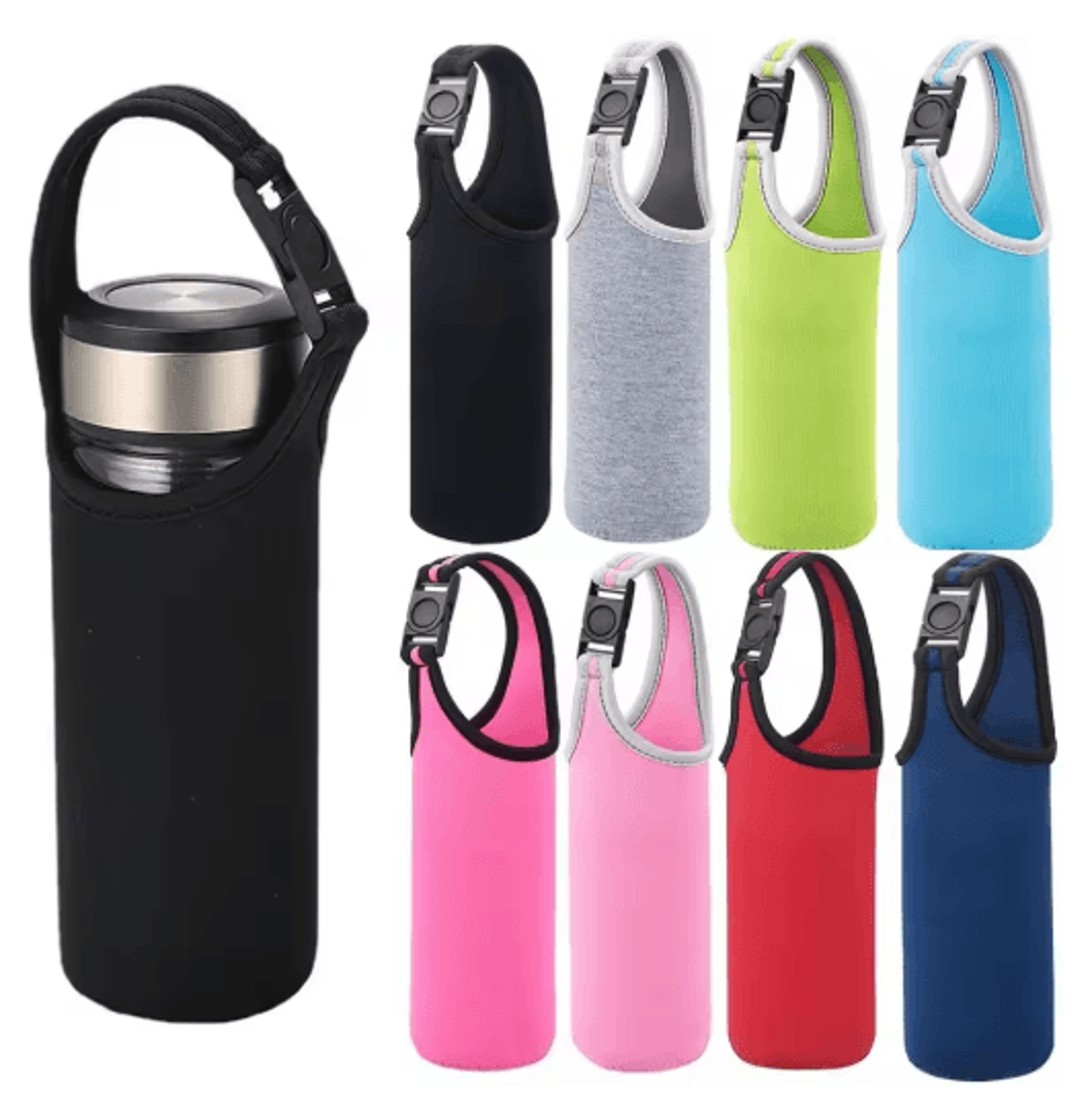 750ml neoprene water bottle insulated sleeve