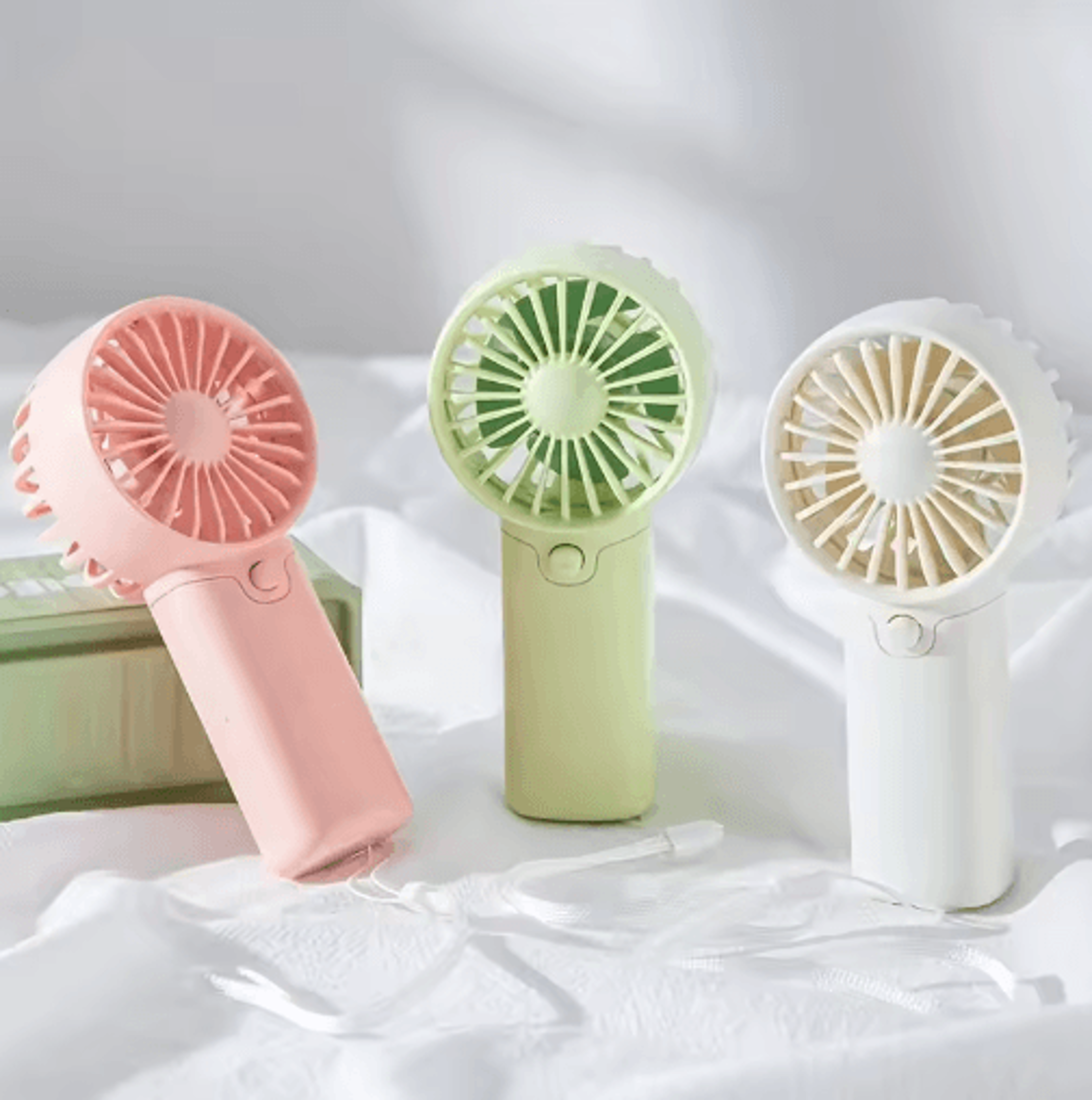 mini portable handheld fan for travel & everyday cooling