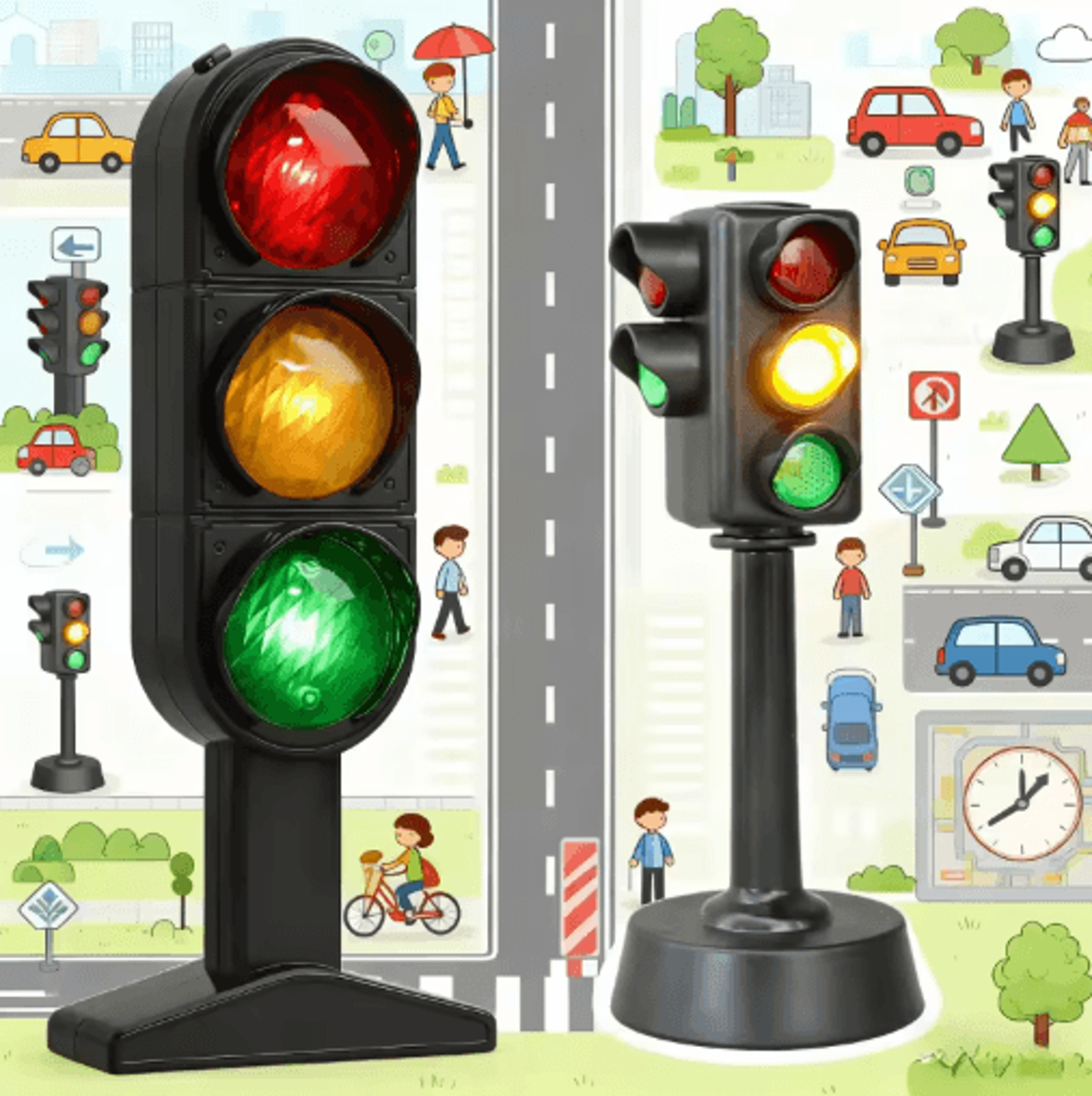 simulation traffic light decorative lamp