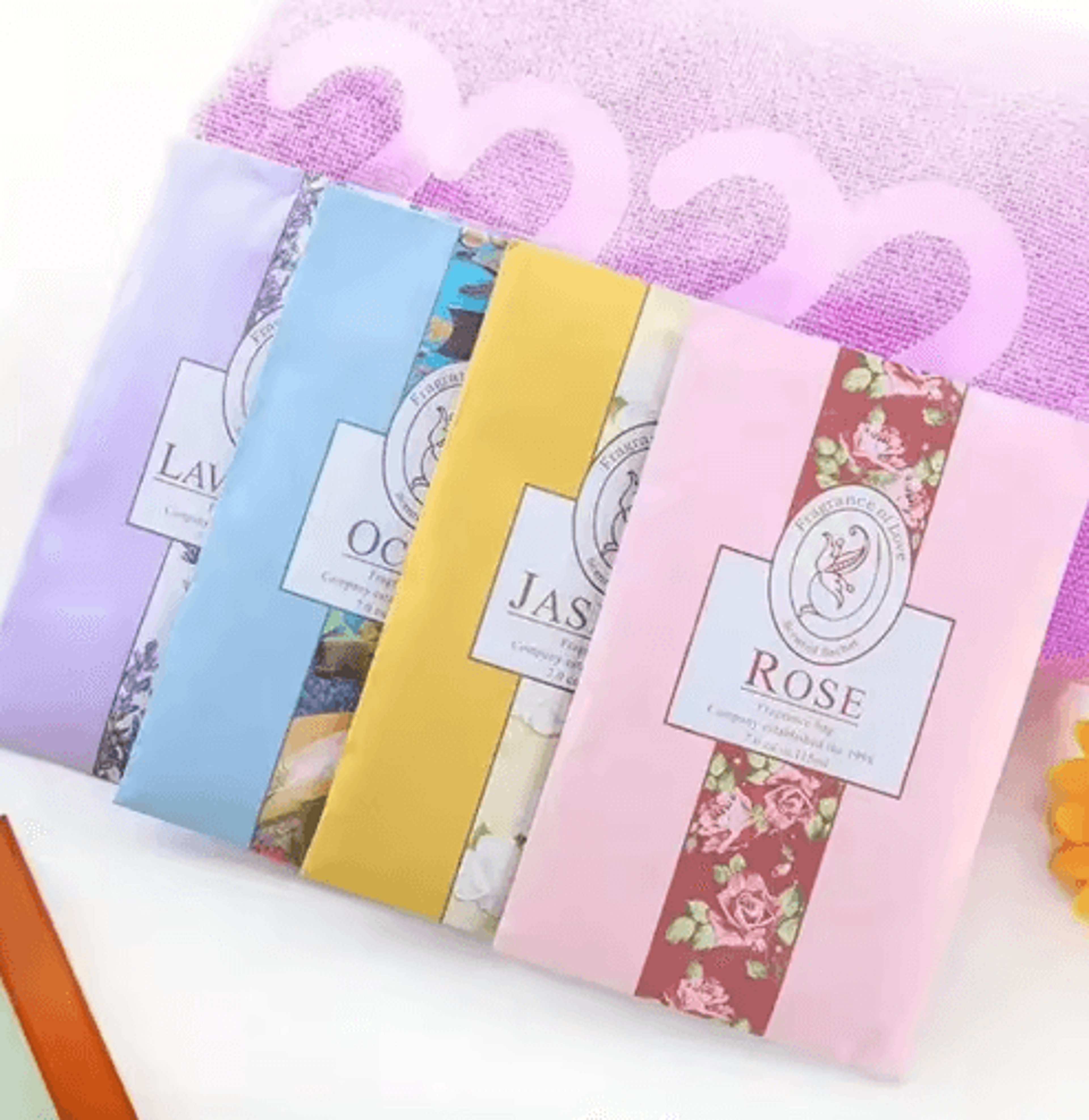 5/6pcs lavender fragrance sachets – hanging air fresheners for car, closet & home