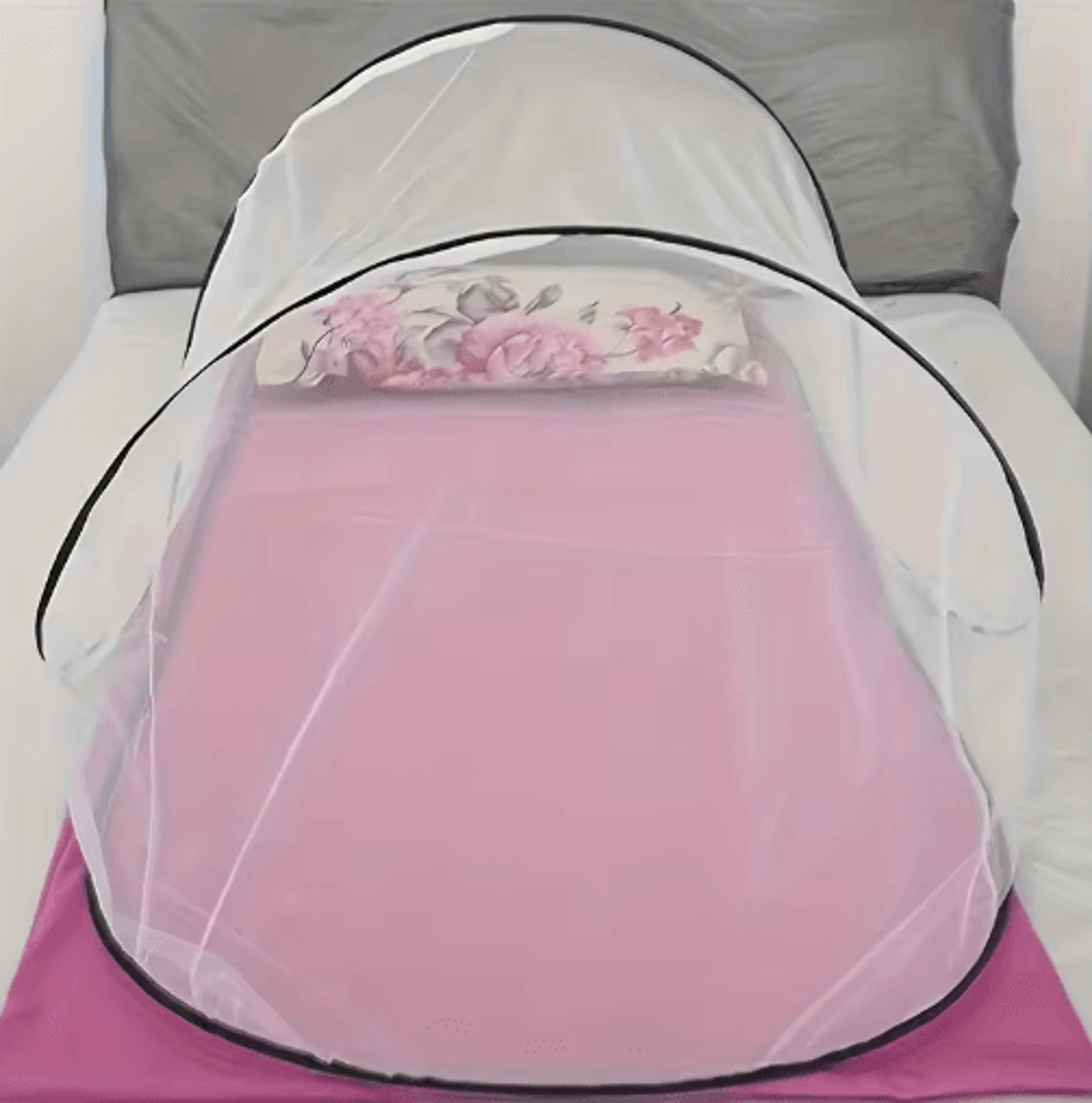 portable foldable camping mosquito net – lightweight breathable outdoor mesh