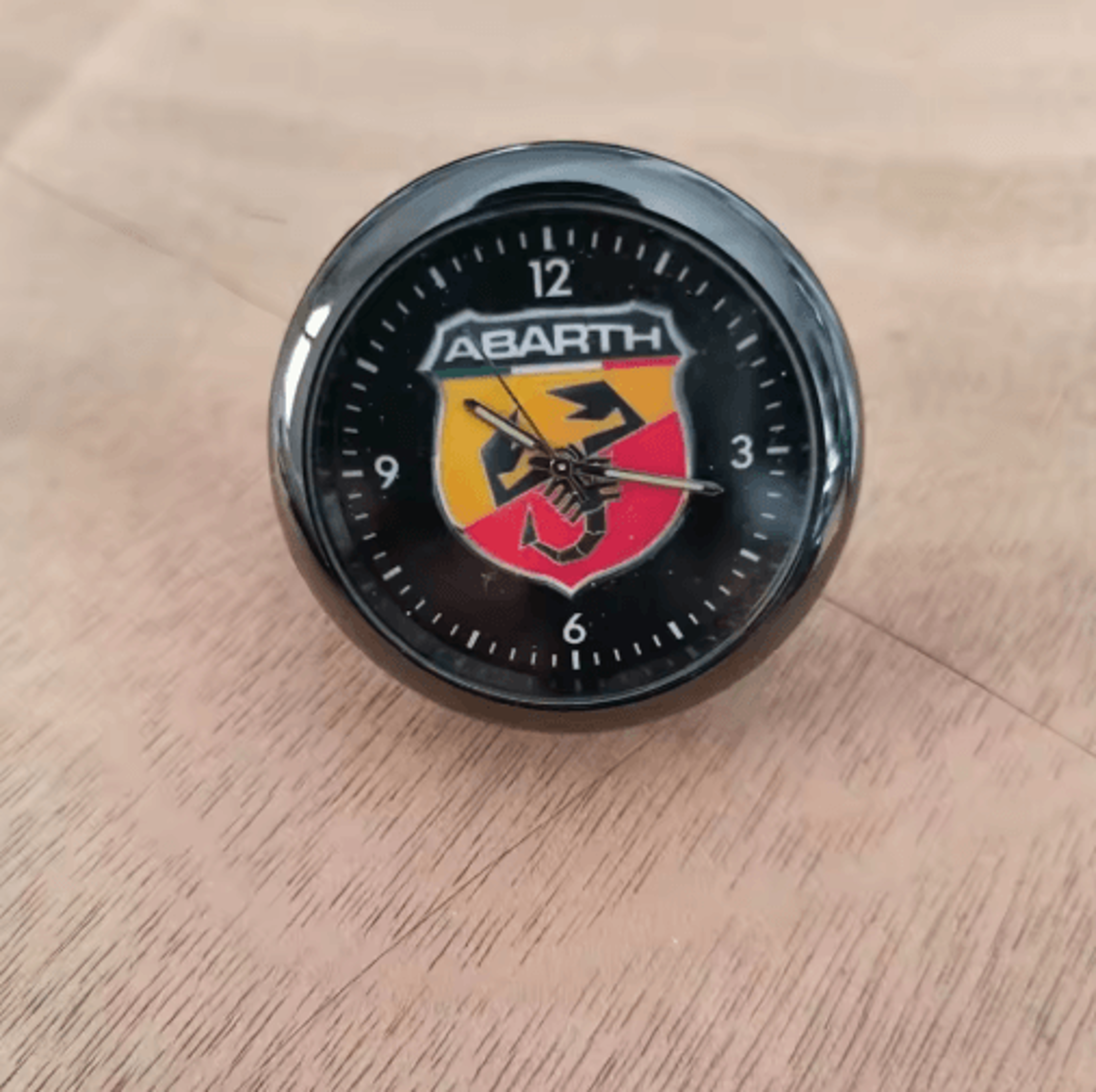luminous starry sky car electronic clock – interior accessory for fiat abarth models