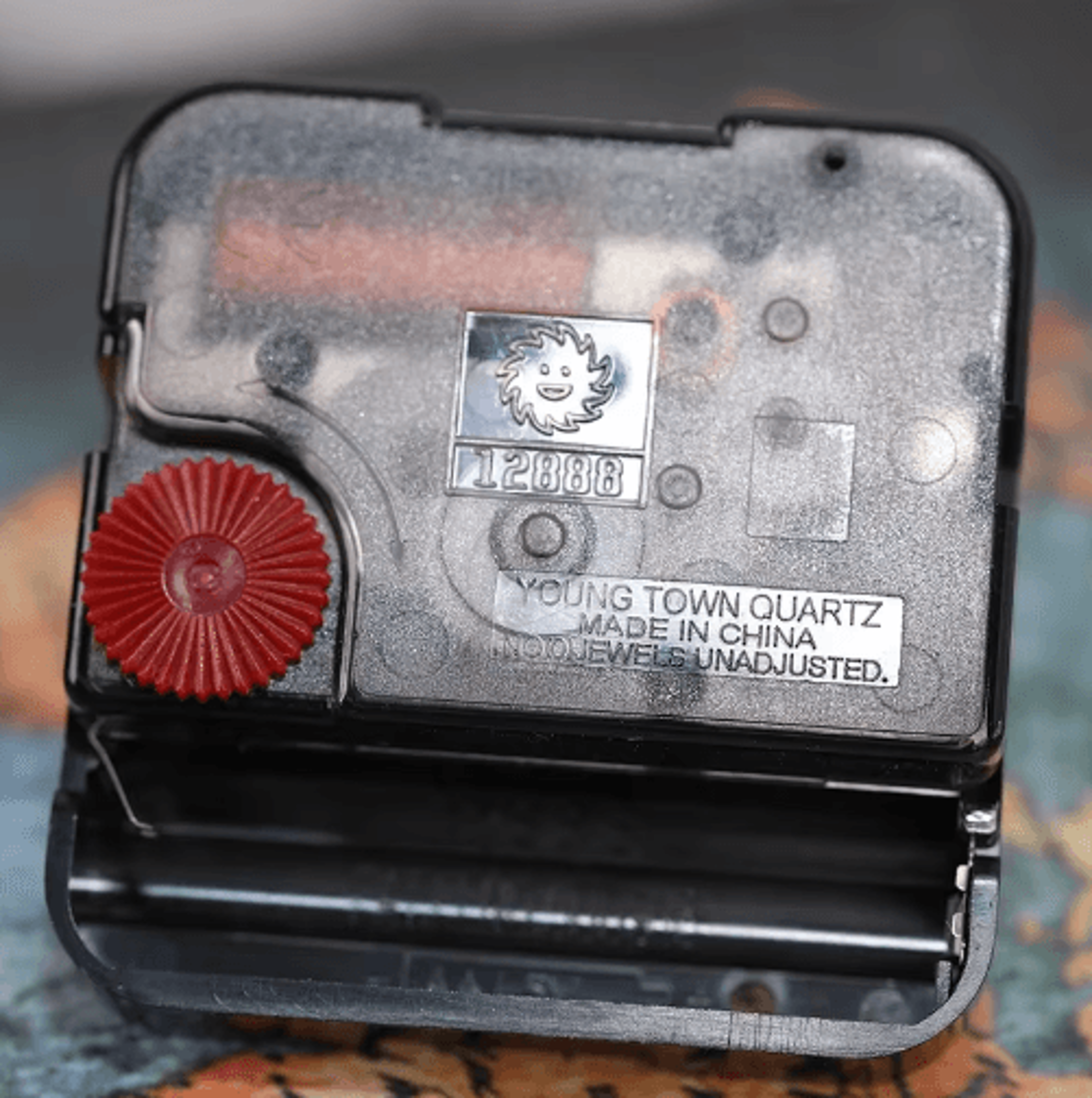silent 12888 quartz clock movement – sweep second diy wall clock mechanism