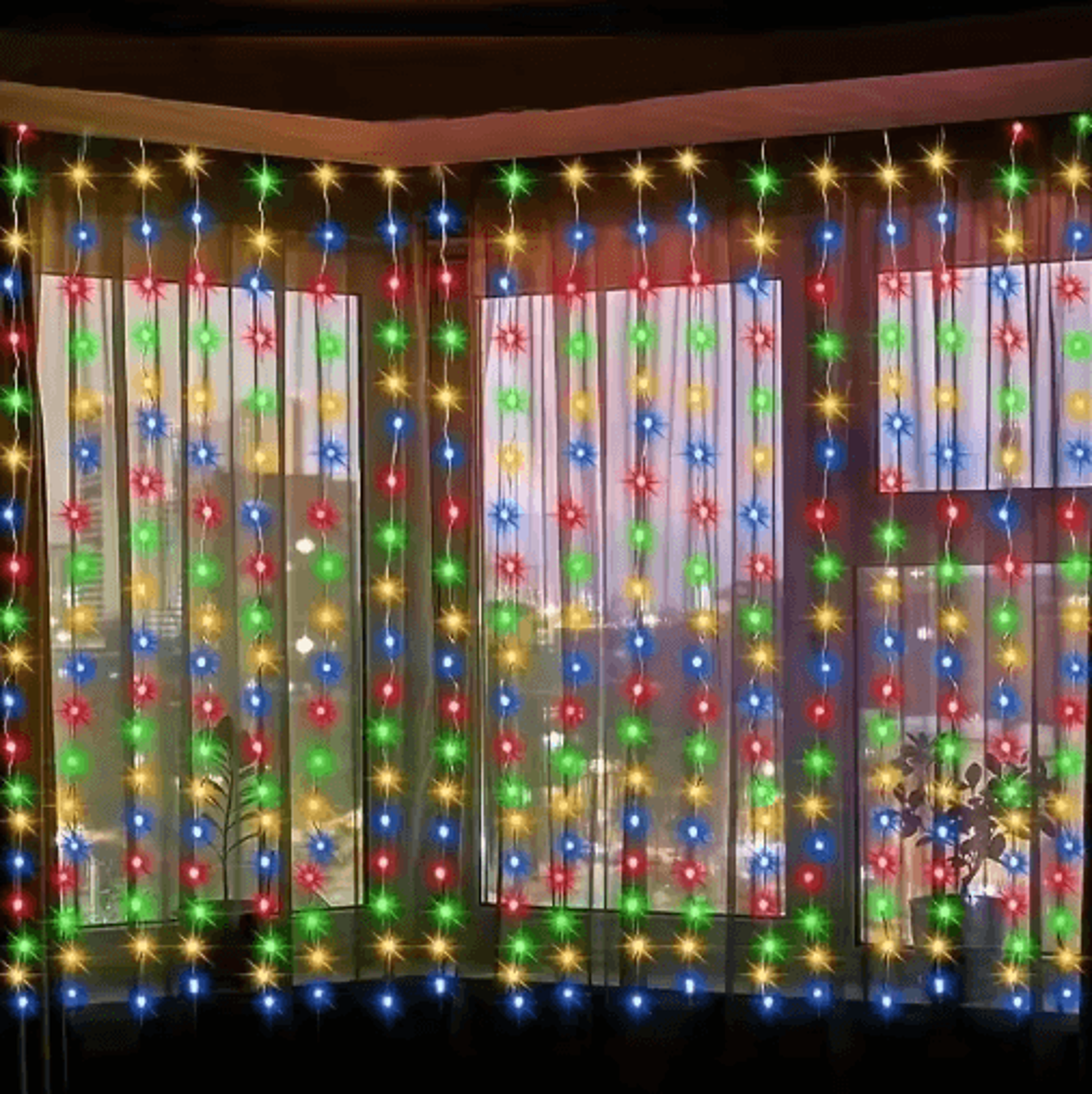 3m/4m/6m usb led curtain lights – remote fairy garland for home decor