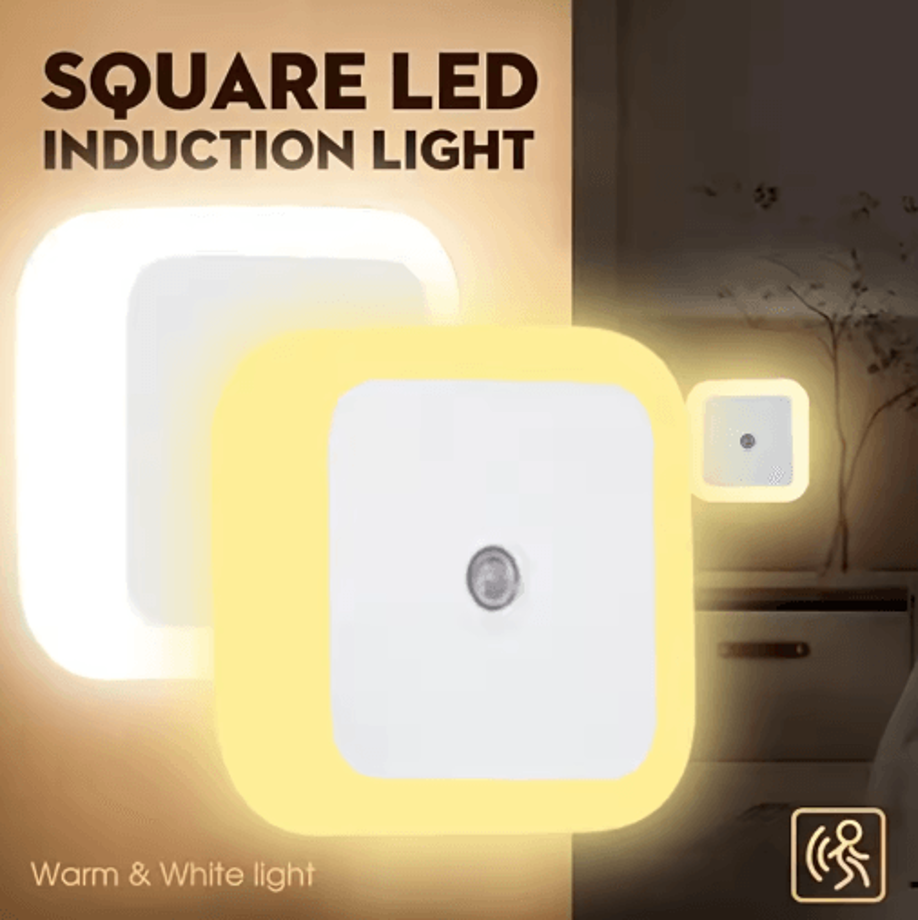 modern led atmosphere lamp – touch control portable night light