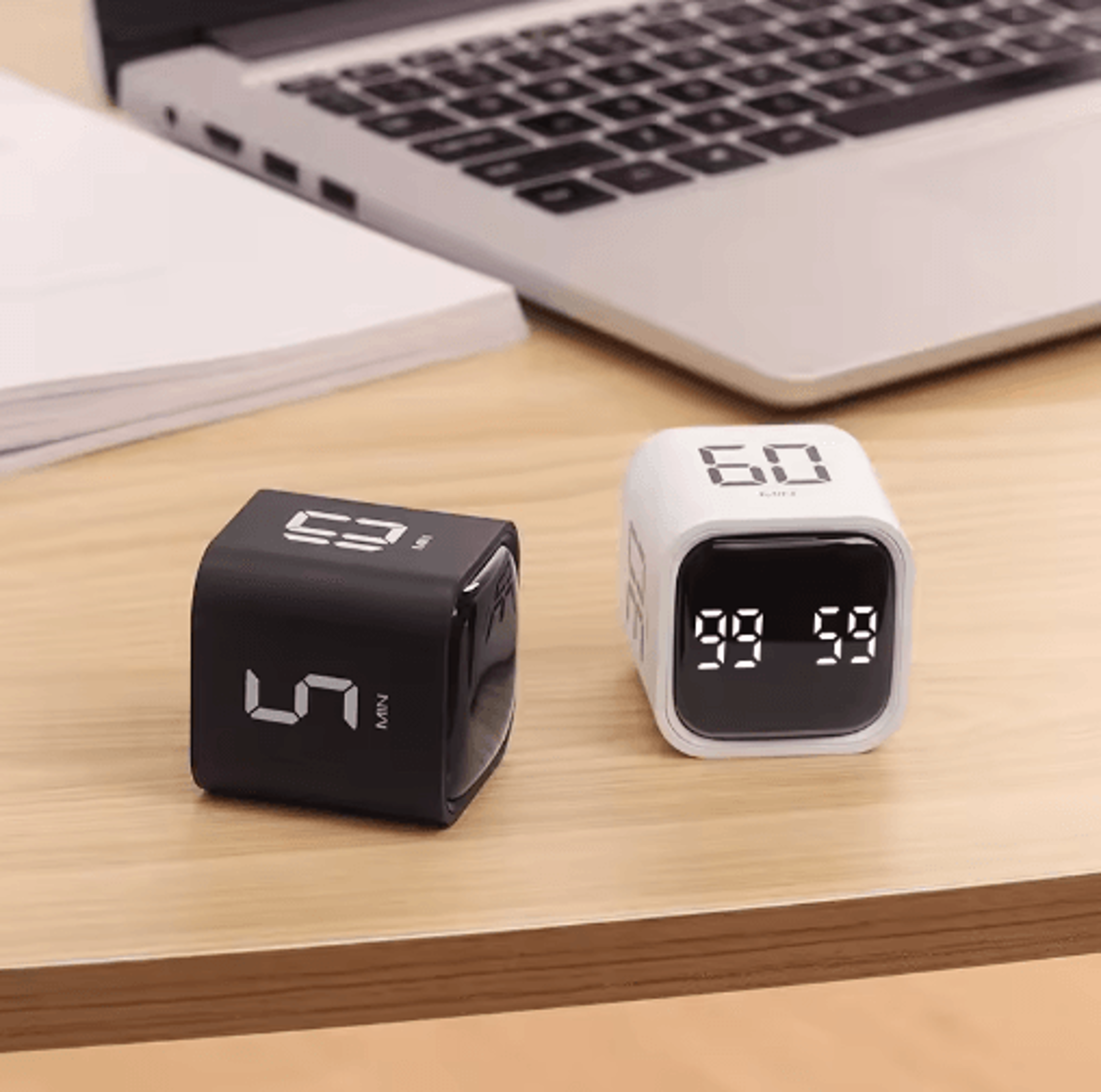 digital countdown timer – kitchen, study & time management alarm