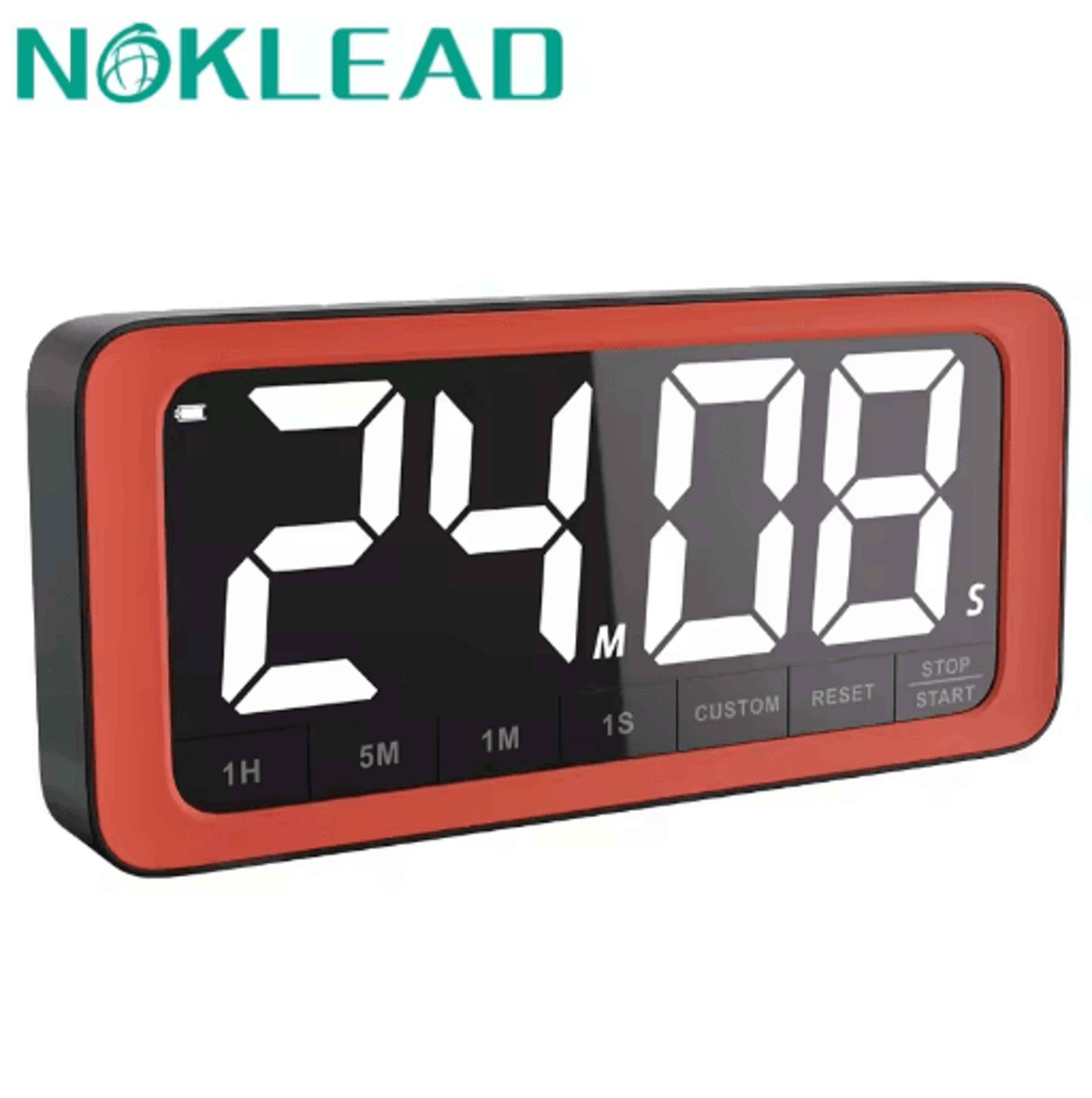 7.8-inch large lcd kitchen timer – digital cooking & baking alarm